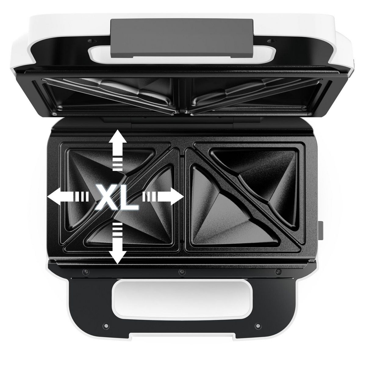 TEFAL Gaufrier Snack XL SW701110 - Blanc