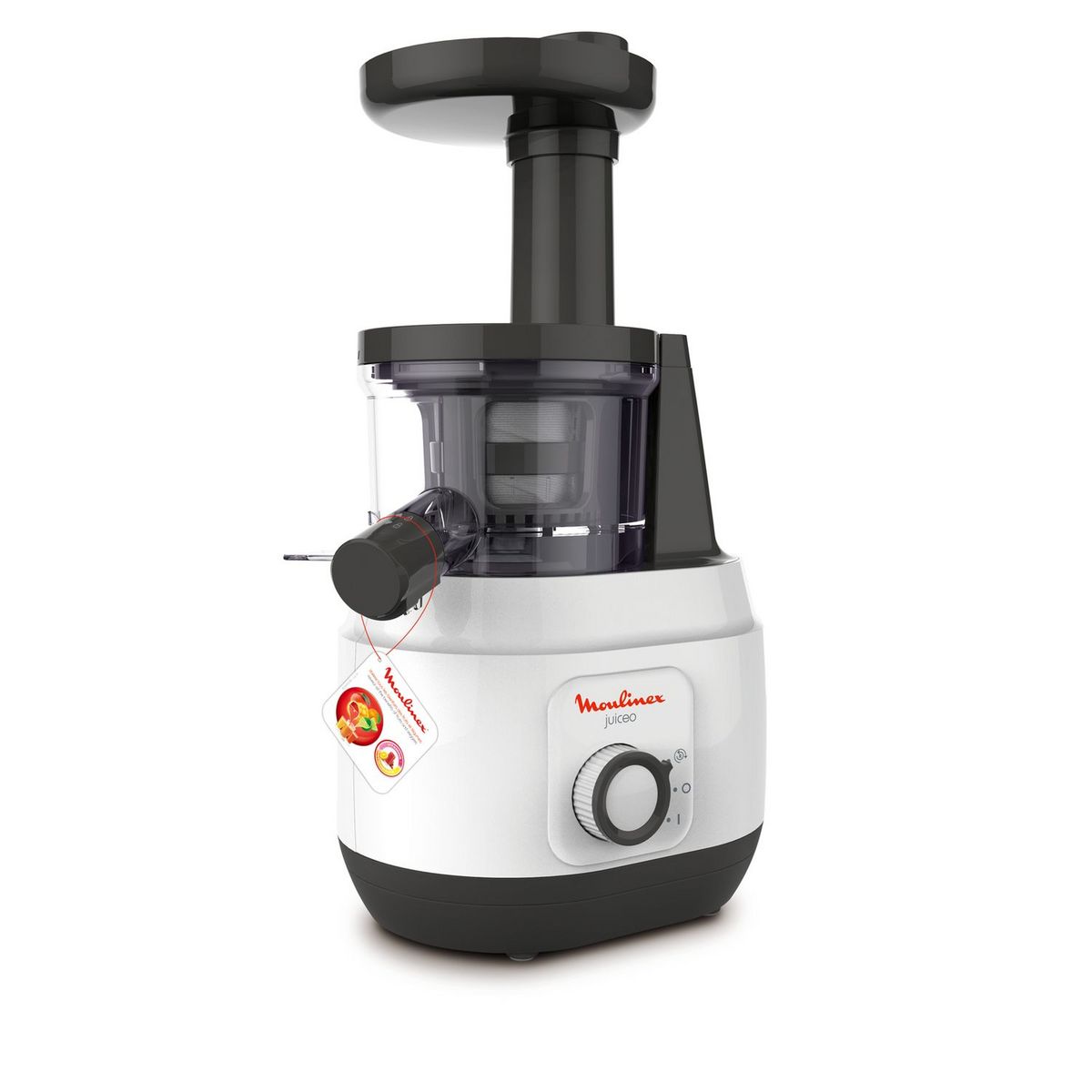 MOULINEX Extracteur de jus JUICEO ZU150110 - Blanc
