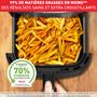 Voir la diapositive 7 : MOULINEX Friteuse électrique sans huile à air chaud 2 en 1 Easy Fry & Grill EZ501810 - Noir