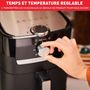 Voir la diapositive 9 : MOULINEX Friteuse électrique sans huile à air chaud 2 en 1 Easy Fry & Grill EZ501810 - Noir