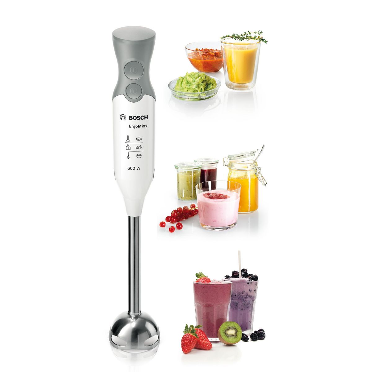 BOSCH Mixeur plongeant MSM66110 - Blanc