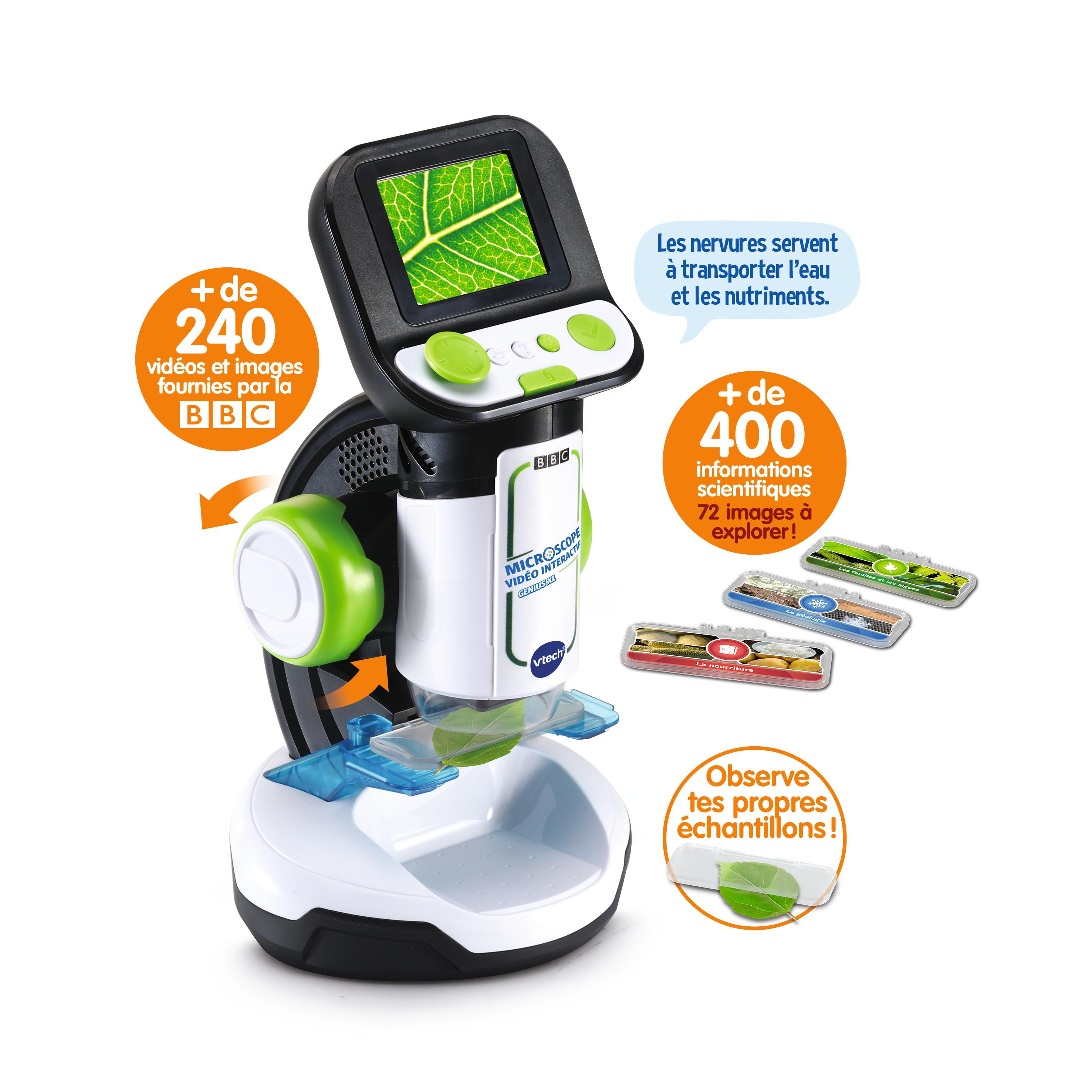 VTECH Microscope Vidéo Interactif Genius XL