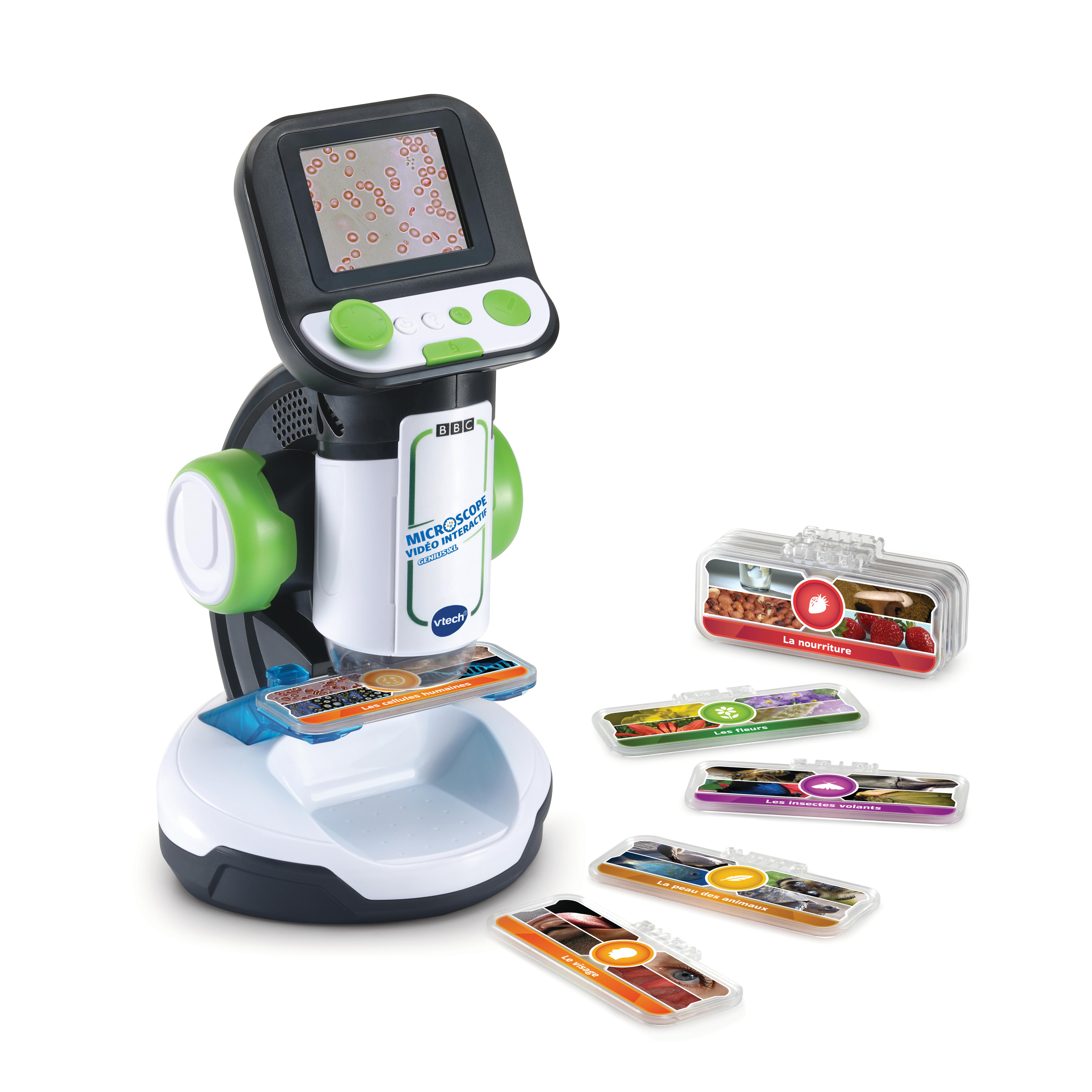Voir la diapositive 5 : VTECH Microscope Vidéo Interactif Genius XL