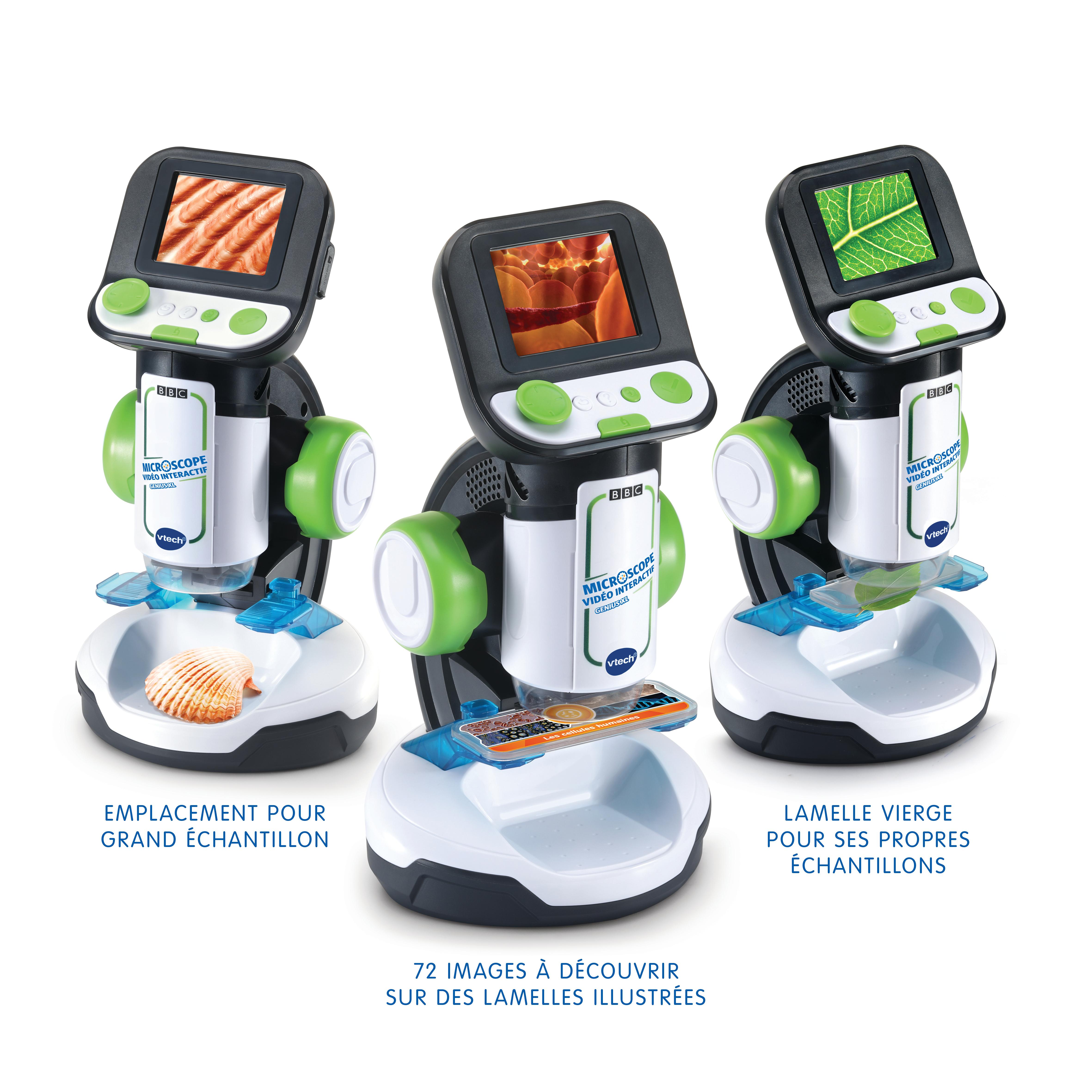 Voir la diapositive 8 : VTECH Microscope Vidéo Interactif Genius XL