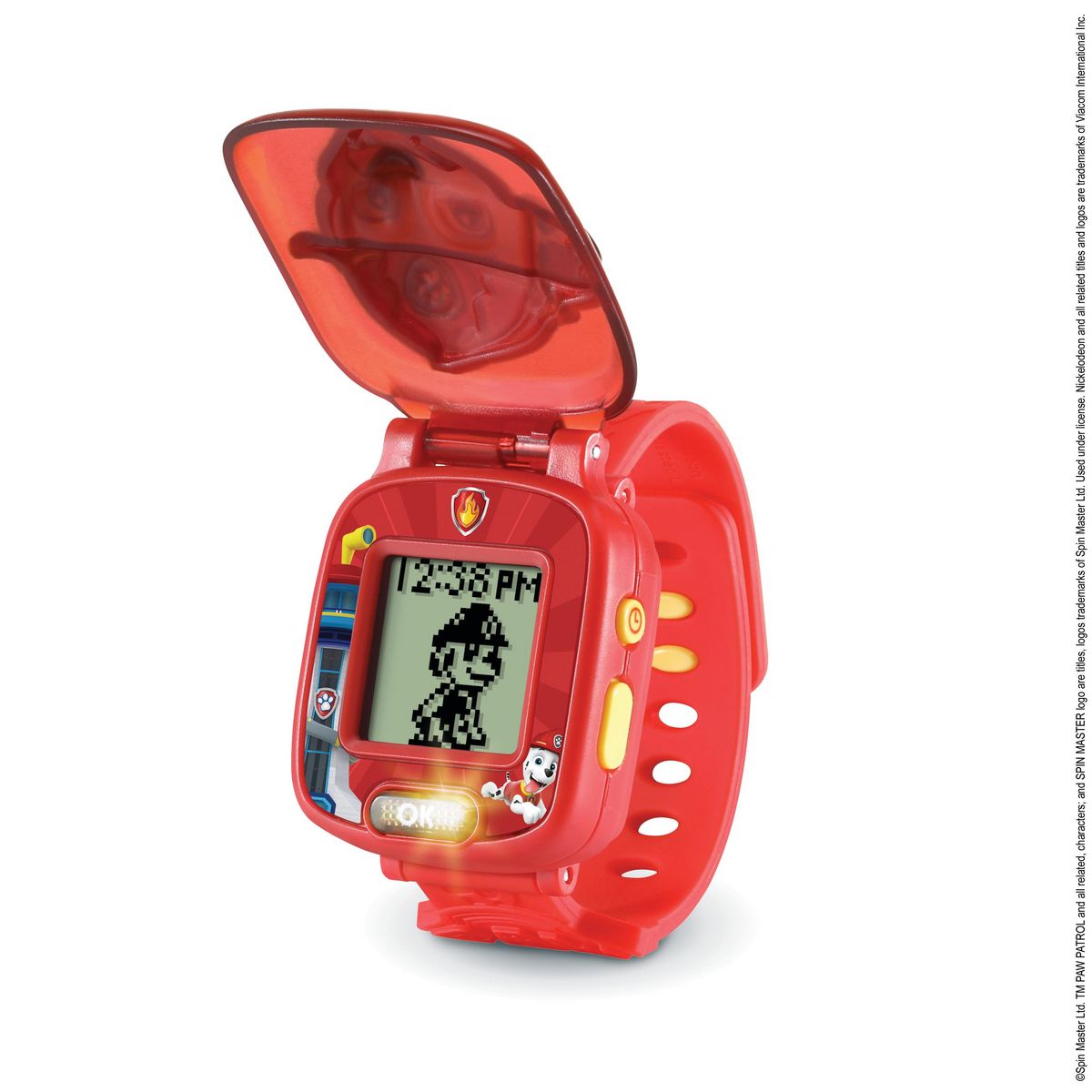 VTECH Montre de jeu interactive de Marcus - Pat Patrouille - Rouge