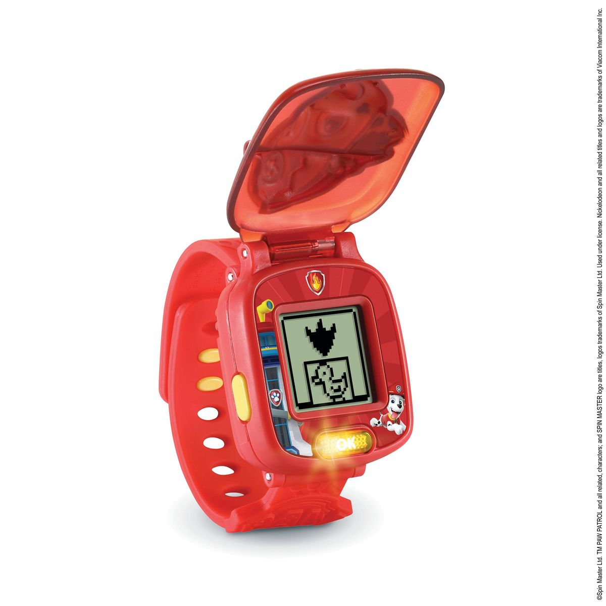 VTECH Montre de jeu interactive de Marcus - Pat Patrouille - Rouge