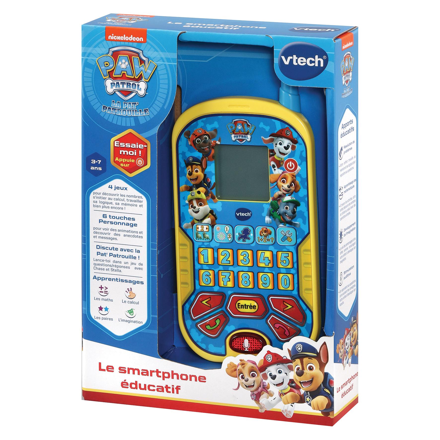Voir la diapositive 4 : VTECH Le Smartphone éducatif Pat Patrouille