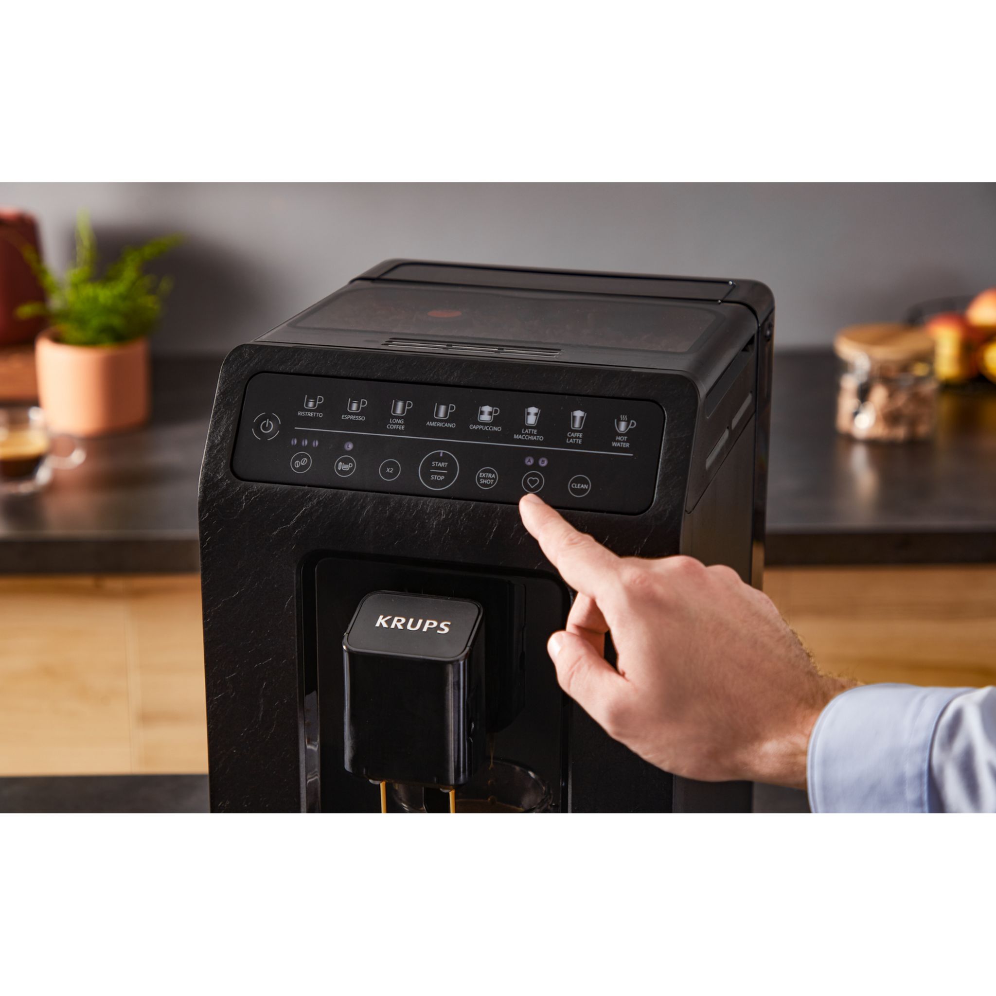 Voir la diapositive 21 : KRUPS Machine à café expresso avec broyeur EA897B10 - Noir