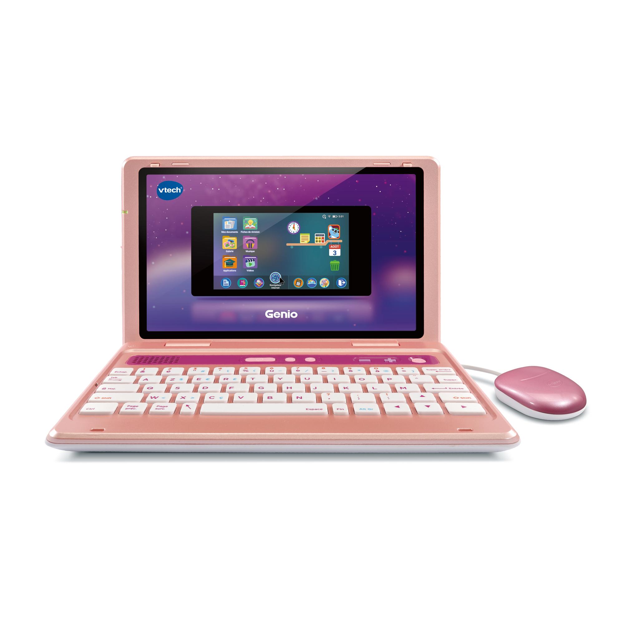 Voir la diapositive 5 : VTECH Genio, mon 1er vrai ordi - Rose