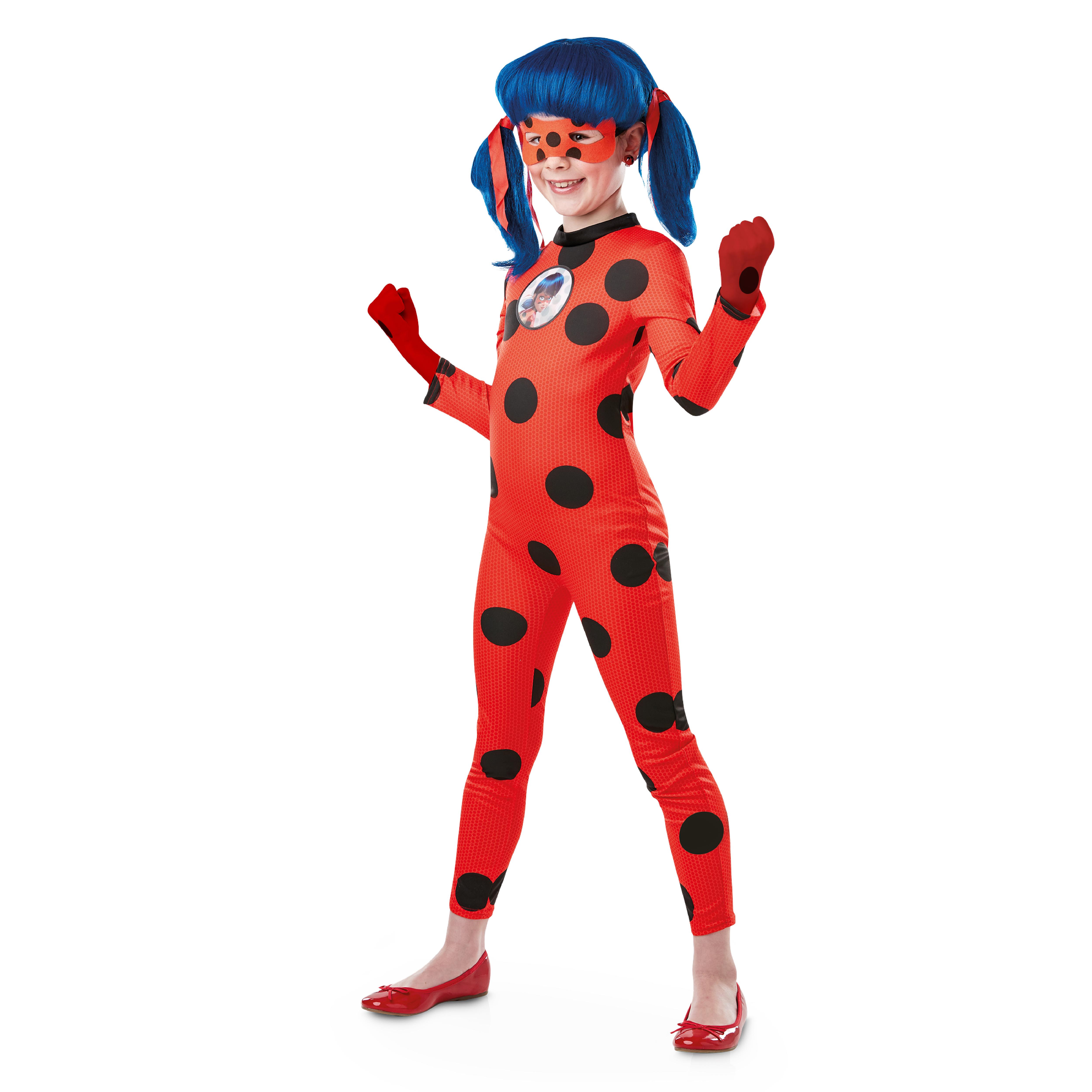 RUBIES Déguisement Tikki LadyBug+Gants Taille L