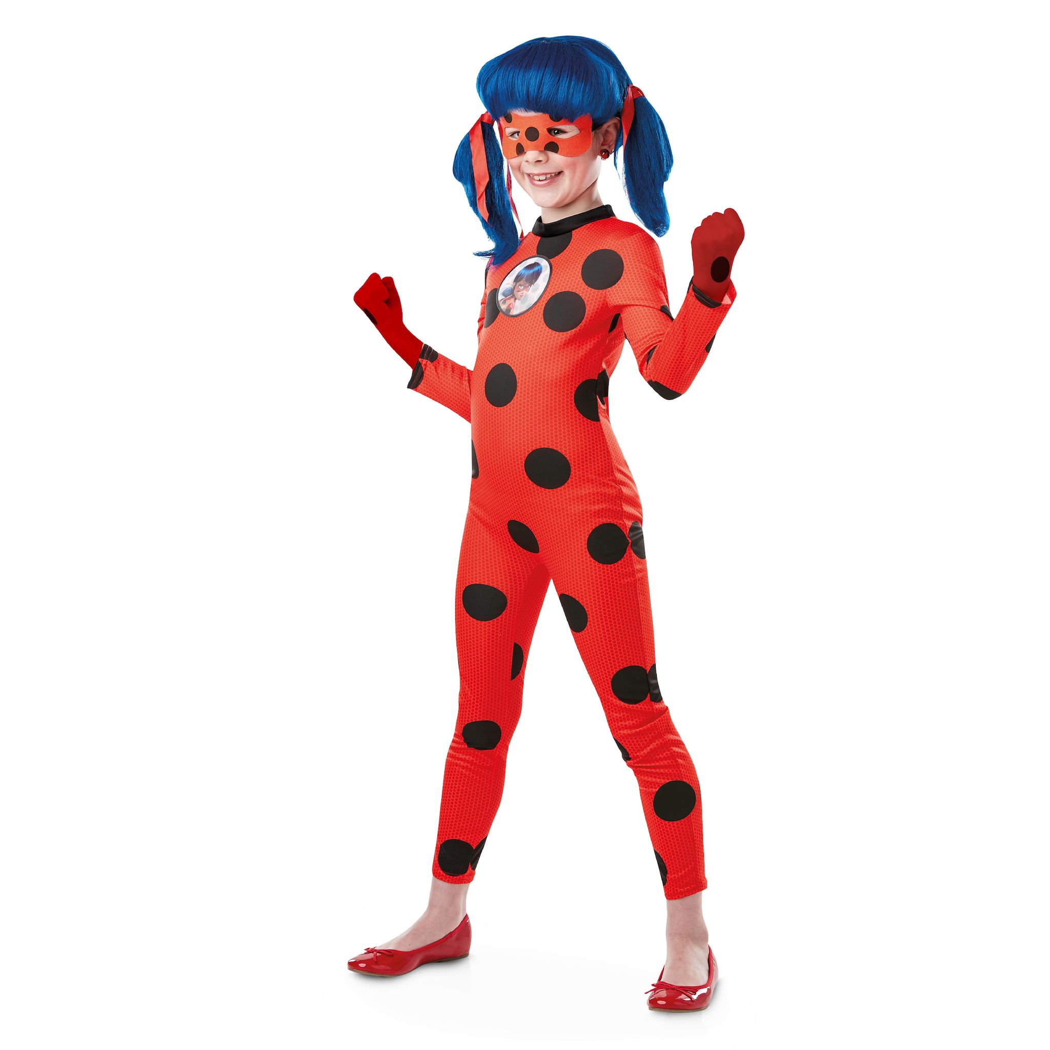 RUBIES Déguisement Tikki LadyBug+Gants Taille XL