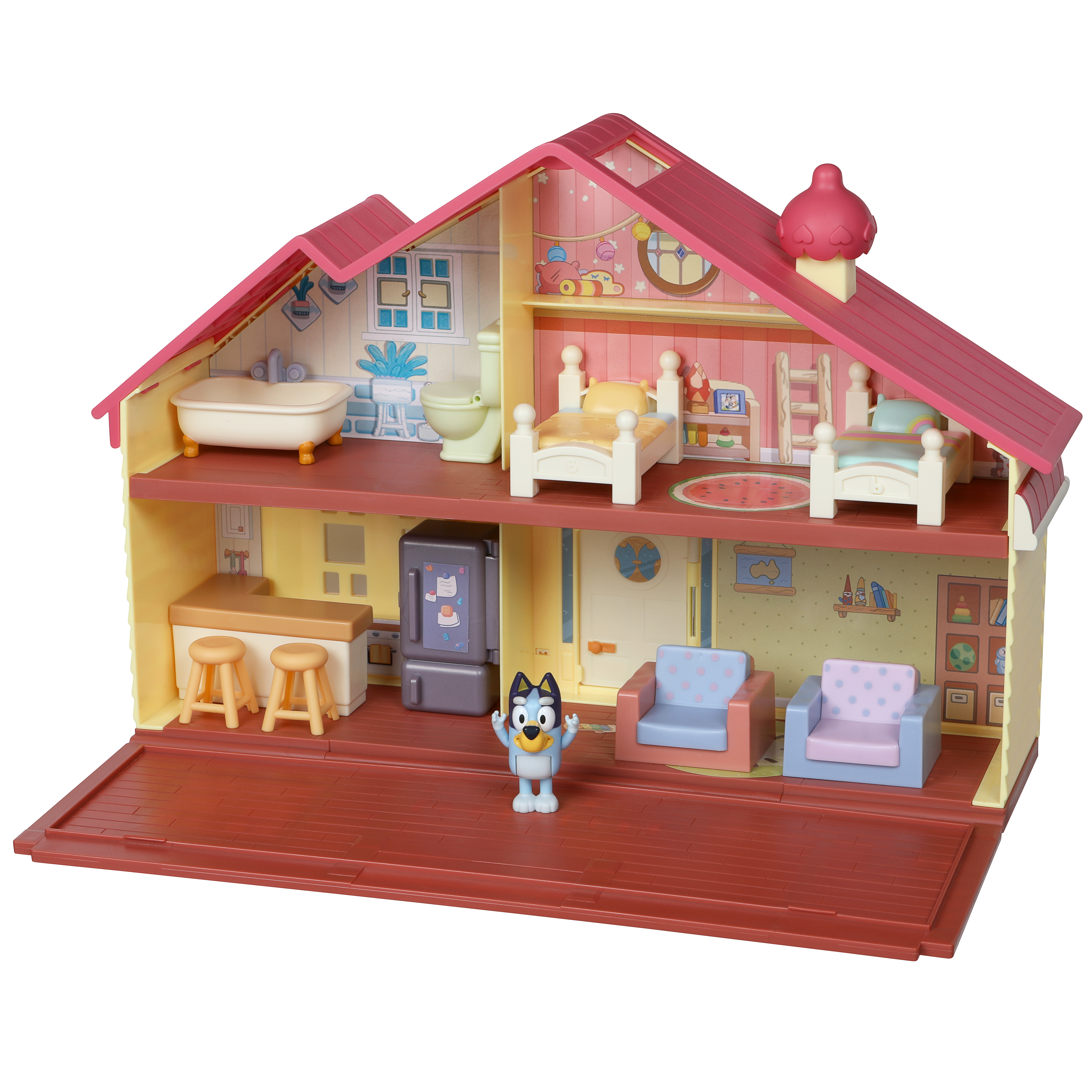 Voir la diapositive 3 : MOOSE La maison de Bluey