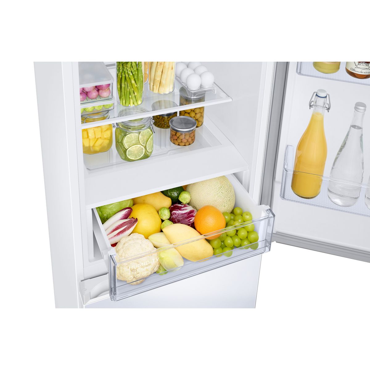 SAMSUNG Réfrigérateur congélateur bas RB3CT600FWW, 344 L, Froid ventilé No frost