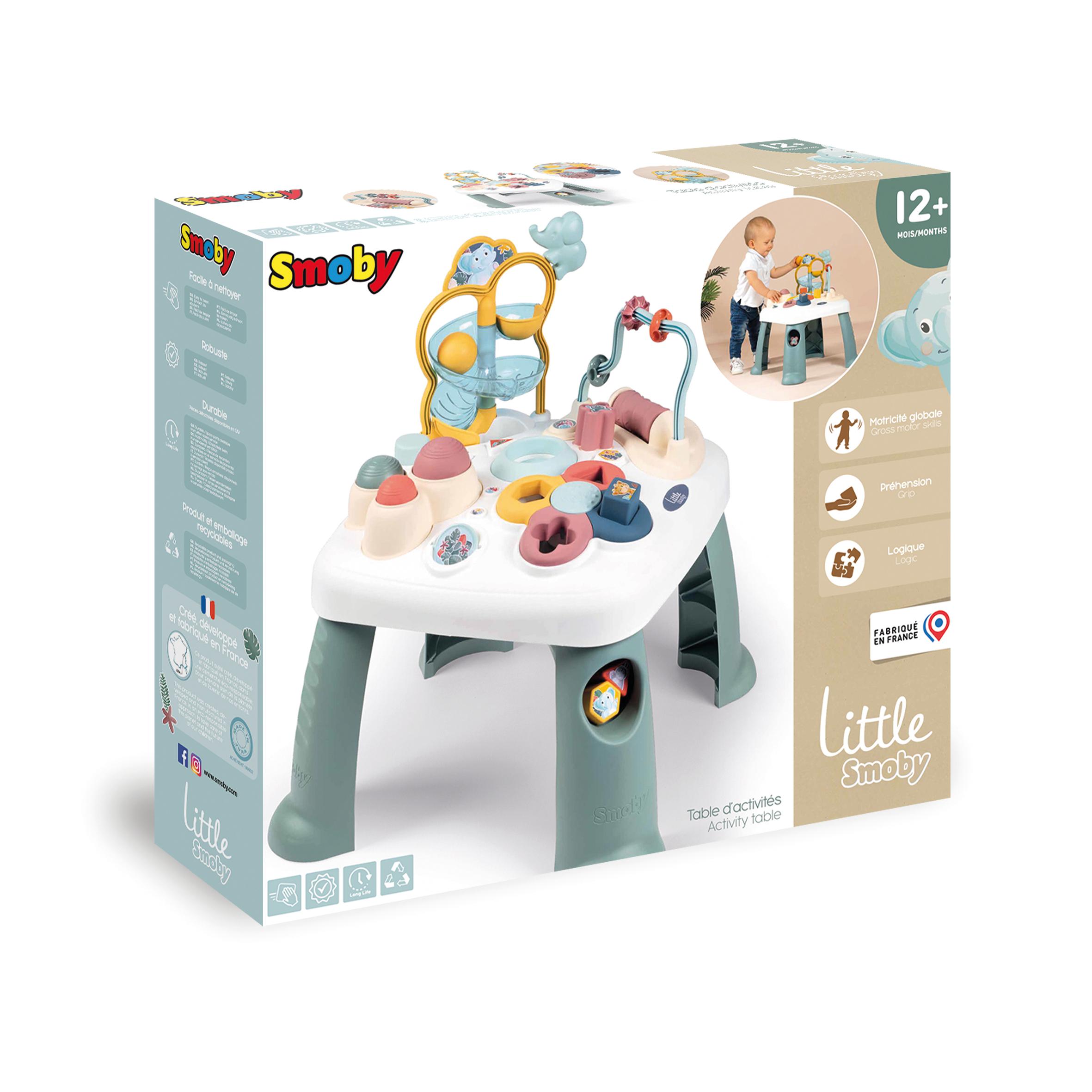 Voir la diapositive 7 : SMOBY Table d'activités Little Smoby