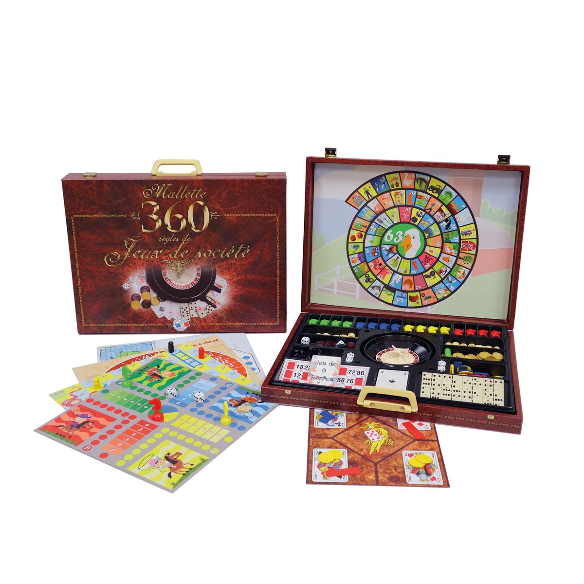 FERRIOT Mallette de 360 jeux