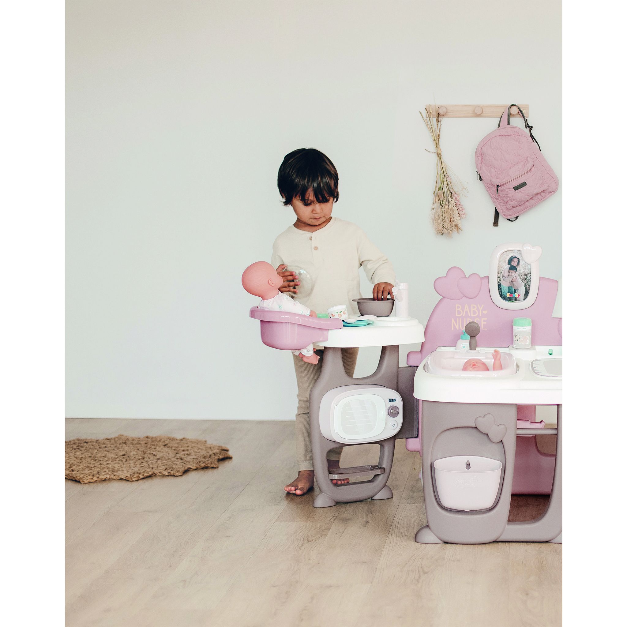 Voir la diapositive 4 : SMOBY Baby Nurse Grande maison de bébés