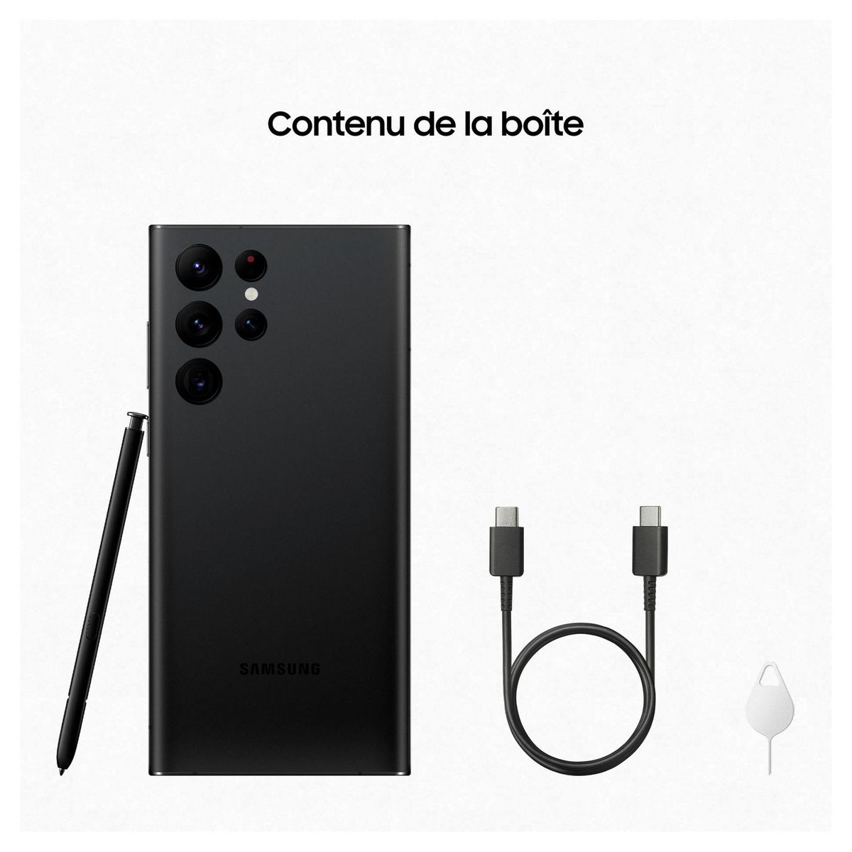 SAMSUNG Galaxy S22 Ultra - 128GO - Noir