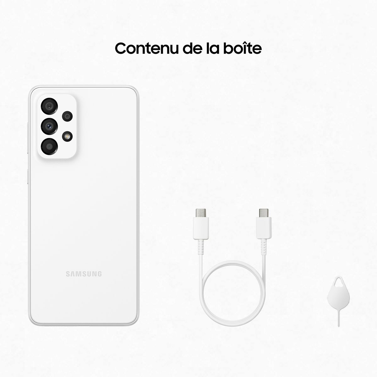 SAMSUNG Smartphone Galaxy A33 5G - 128GO - Blanc