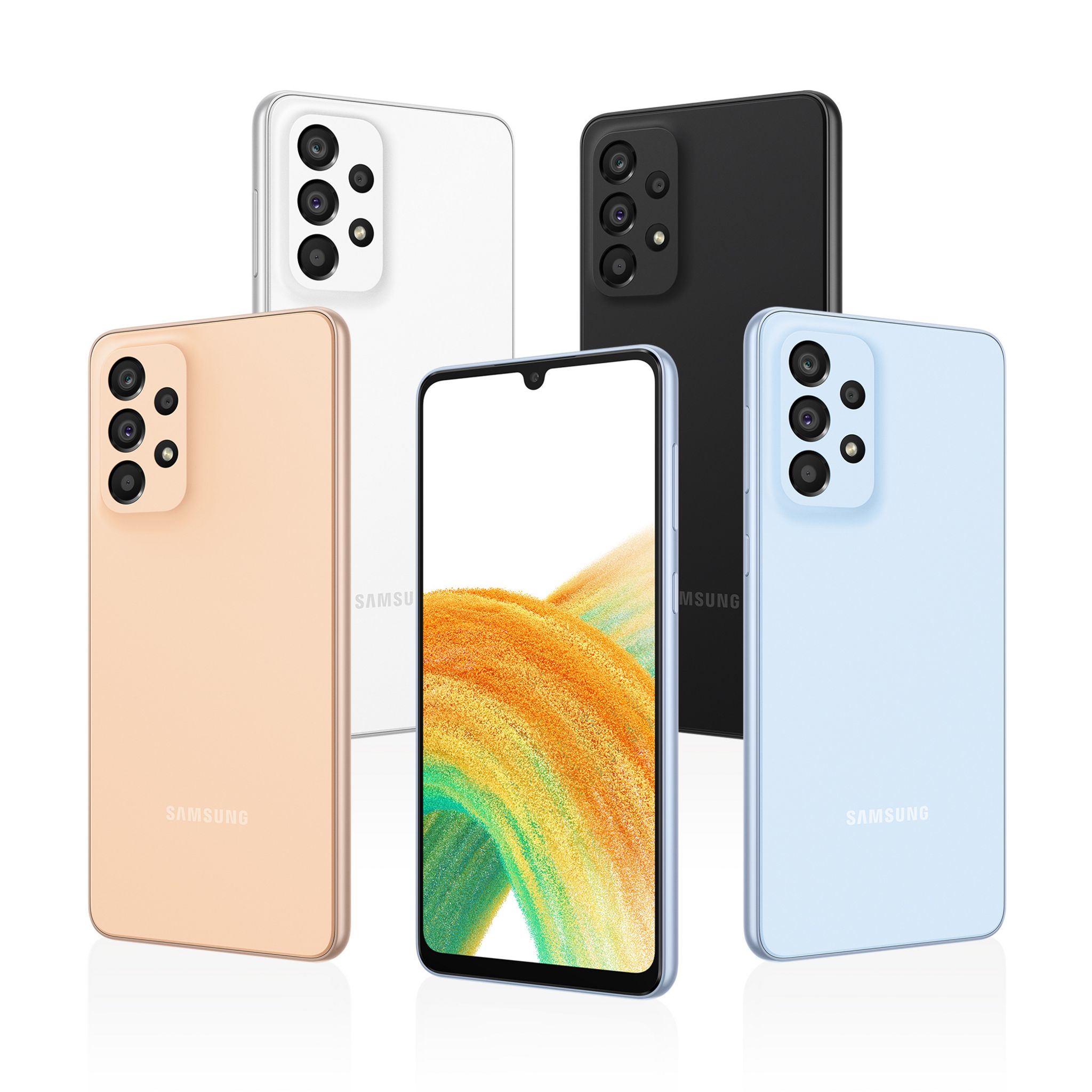 Voir la diapositive 10 : SAMSUNG Smartphone Galaxy A33 5G - 128GO - Blanc