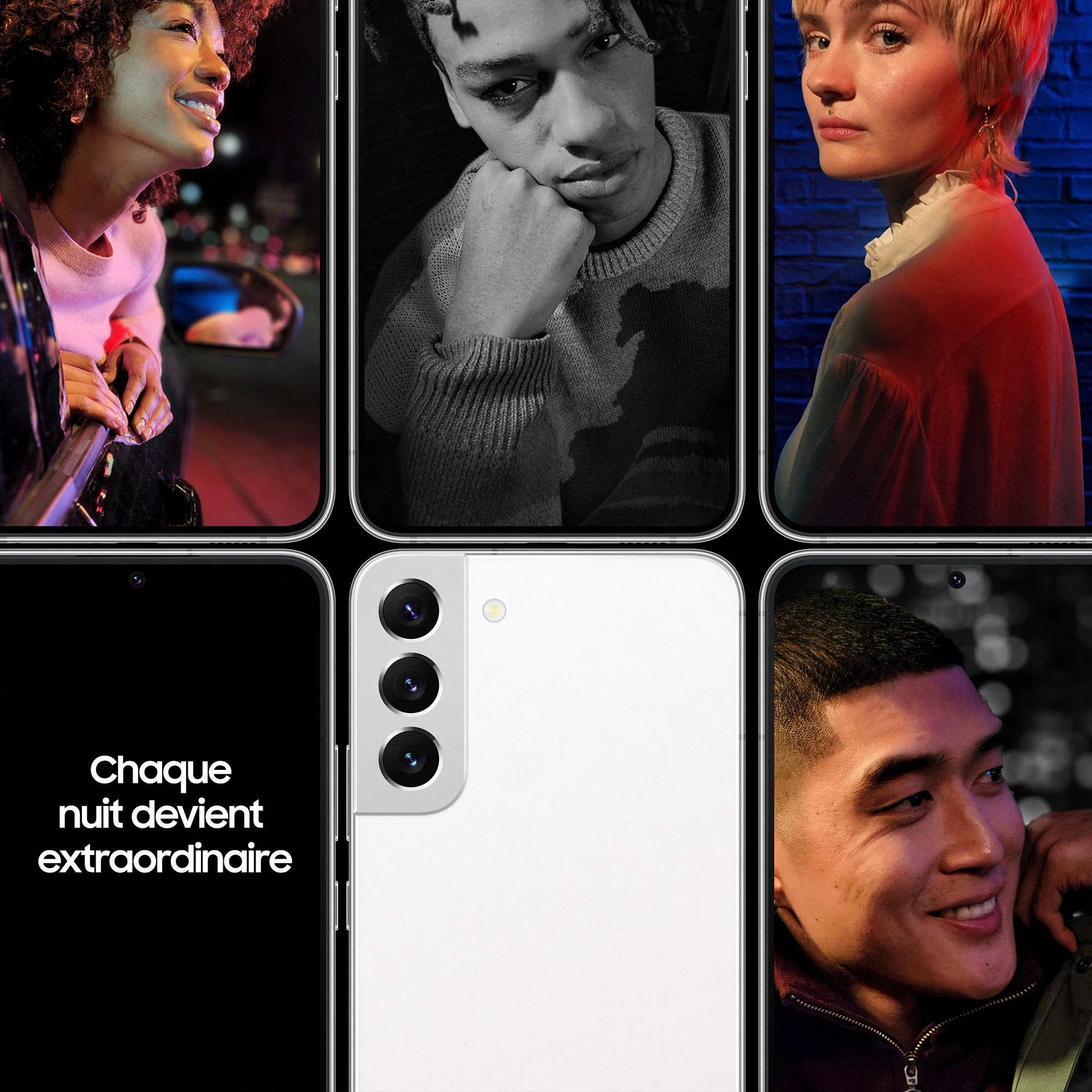Voir la diapositive 5 : SAMSUNG Galaxy S22 - 128GO - Noir