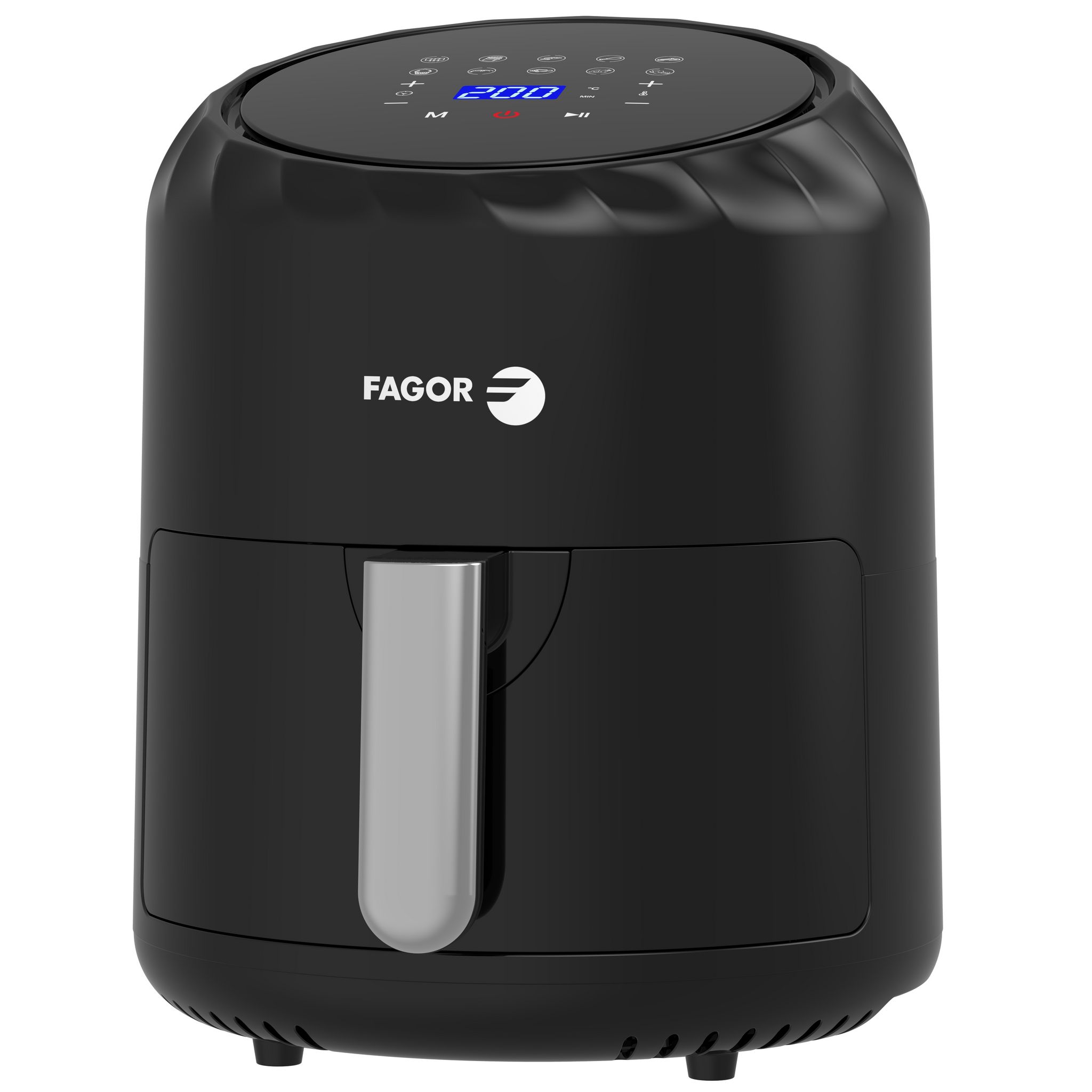 Voir la diapositive 2 : FAGOR Friteuse électrique sans huile à air chaud FG664 - Noir