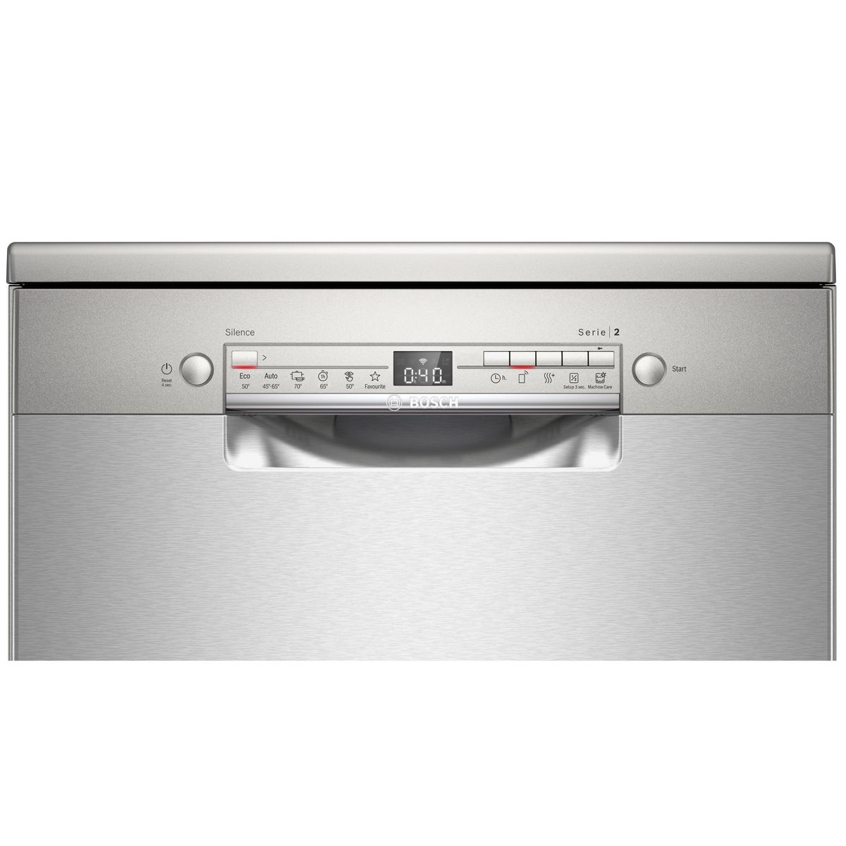 BOSCH Lave vaisselle pose libre SMS2HTI79E, 12 couverts, 60 cm, 46 dB, 6 programmes