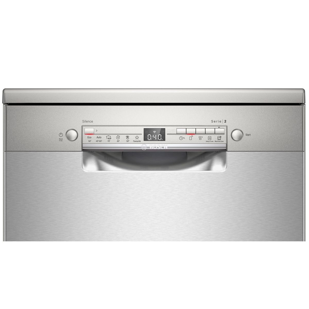 BOSCH Lave vaisselle pose libre SMS2HTI79E, 12 couverts, 60 cm, 46 dB, 6 programmes