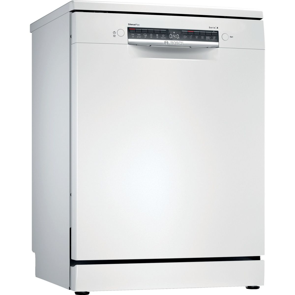 BOSCH Lave vaisselle pose libre SMS4HTW47E, 12 couverts, 60 cm, 44 dB, 6 programmes