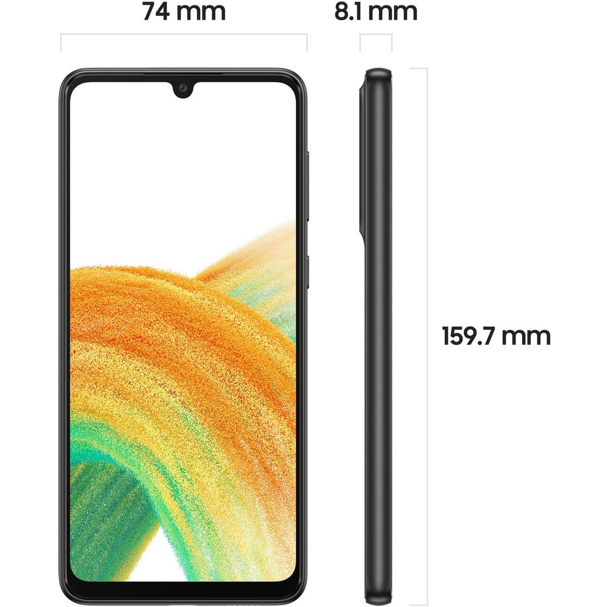 SAMSUNG Smartphone Galaxy A33 5G - 128GO - Noir