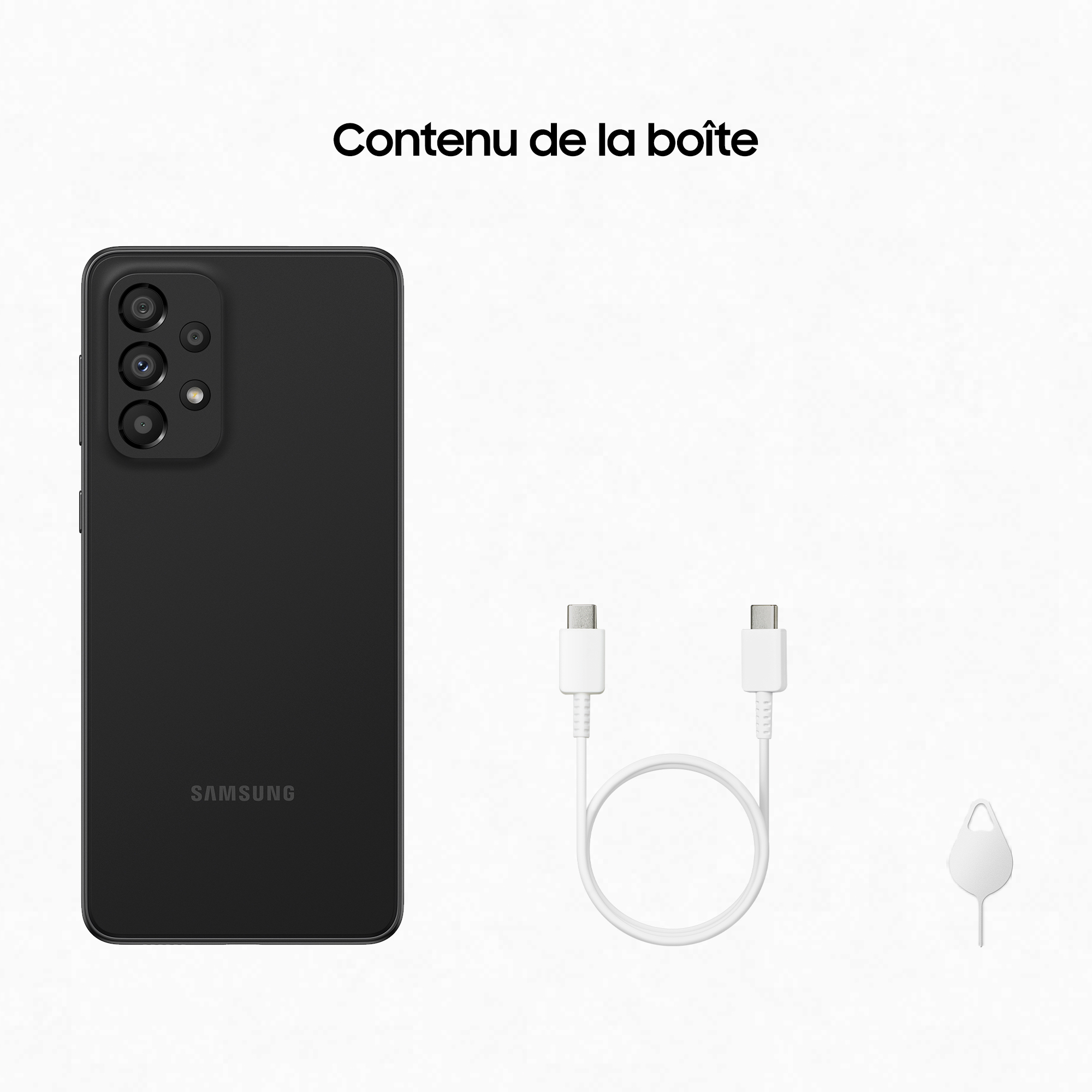 Voir la diapositive 6 : SAMSUNG Smartphone Galaxy A33 5G - 128GO - Noir