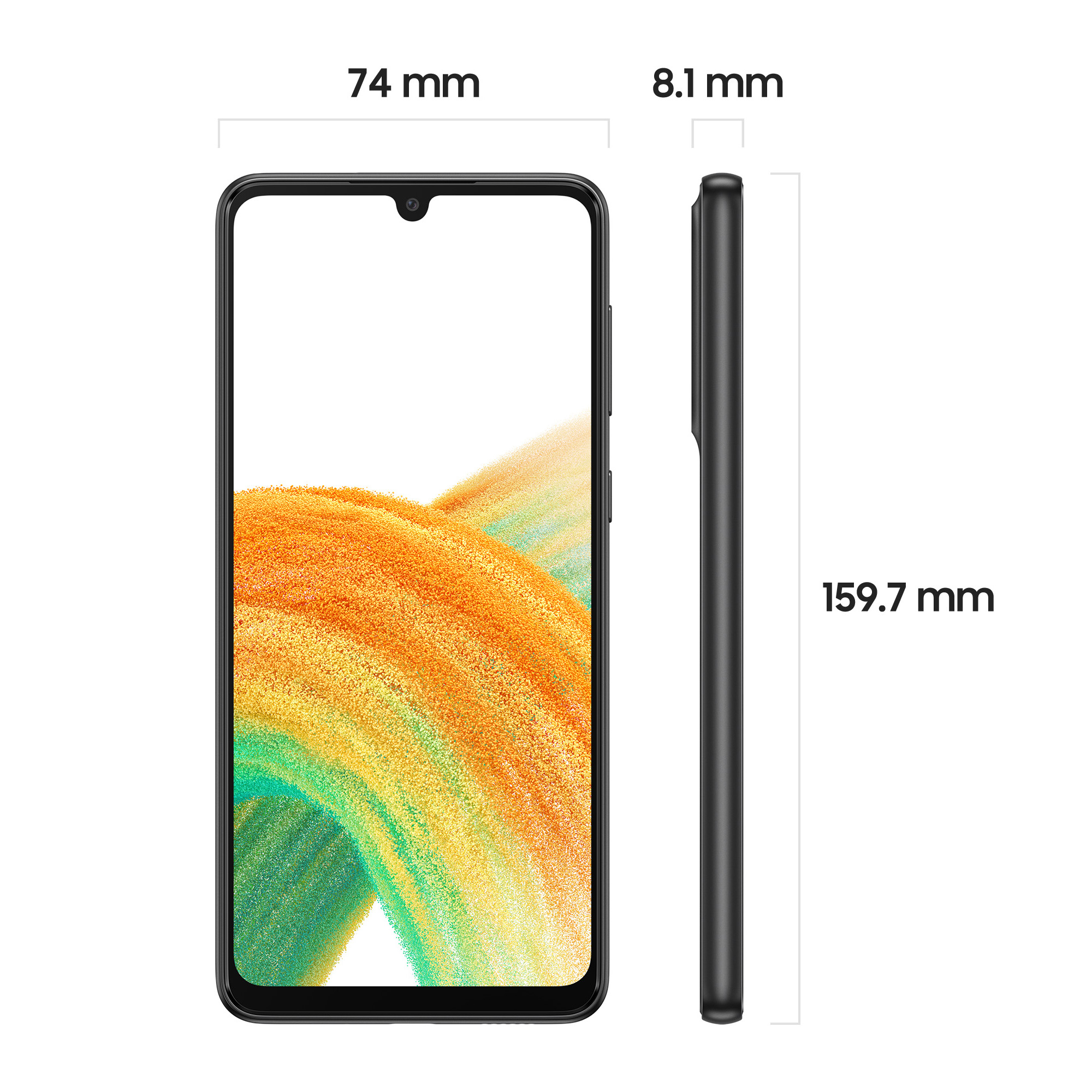 Voir la diapositive 9 : SAMSUNG Smartphone Galaxy A33 5G - 128GO - Noir