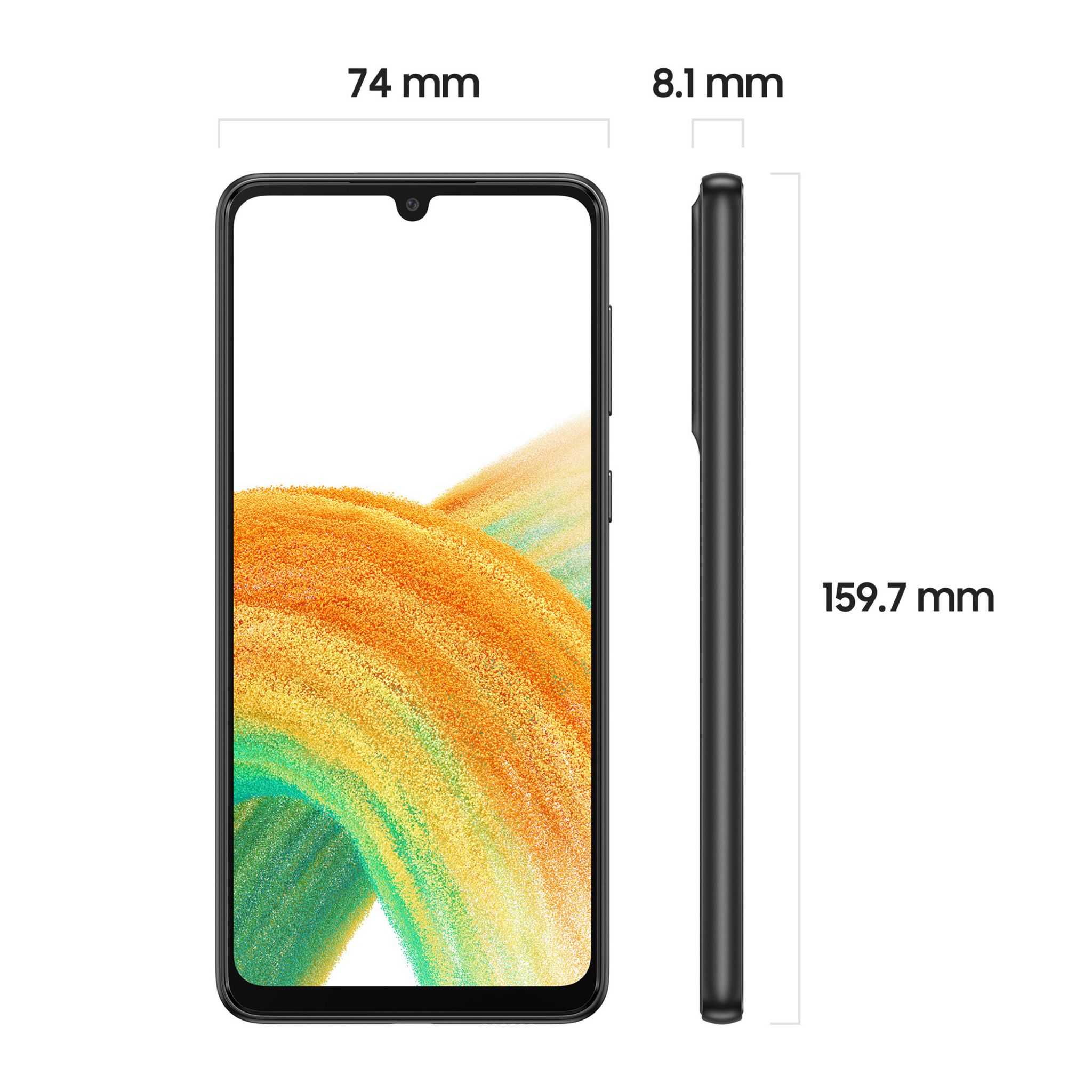 Voir la diapositive 9 : SAMSUNG Smartphone Galaxy A33 5G - 128GO - Noir