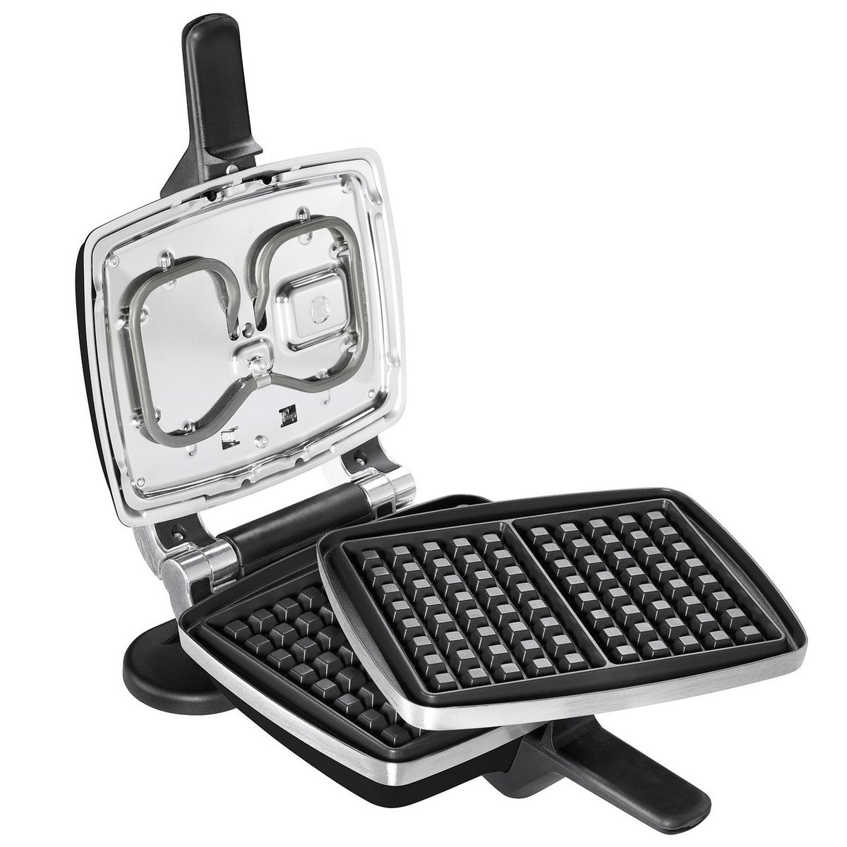 LAGRANGE Gaufrier 2 en 1 39425 - Noir