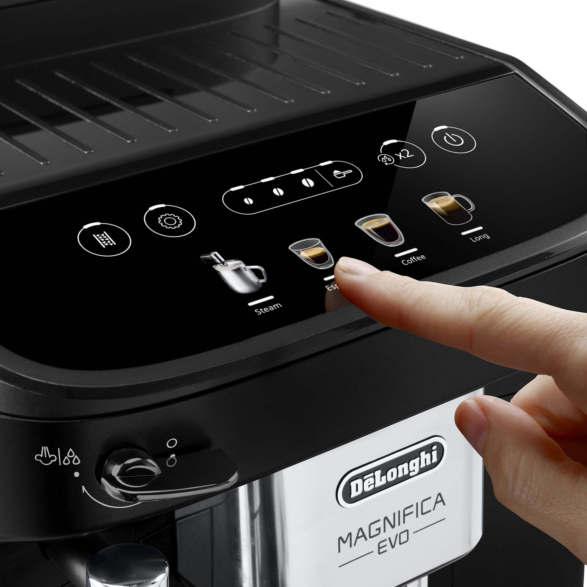 Voir la diapositive 11 : DELONGHI Machine à café expresso avec broyeur ECAM290.21.B - Noir