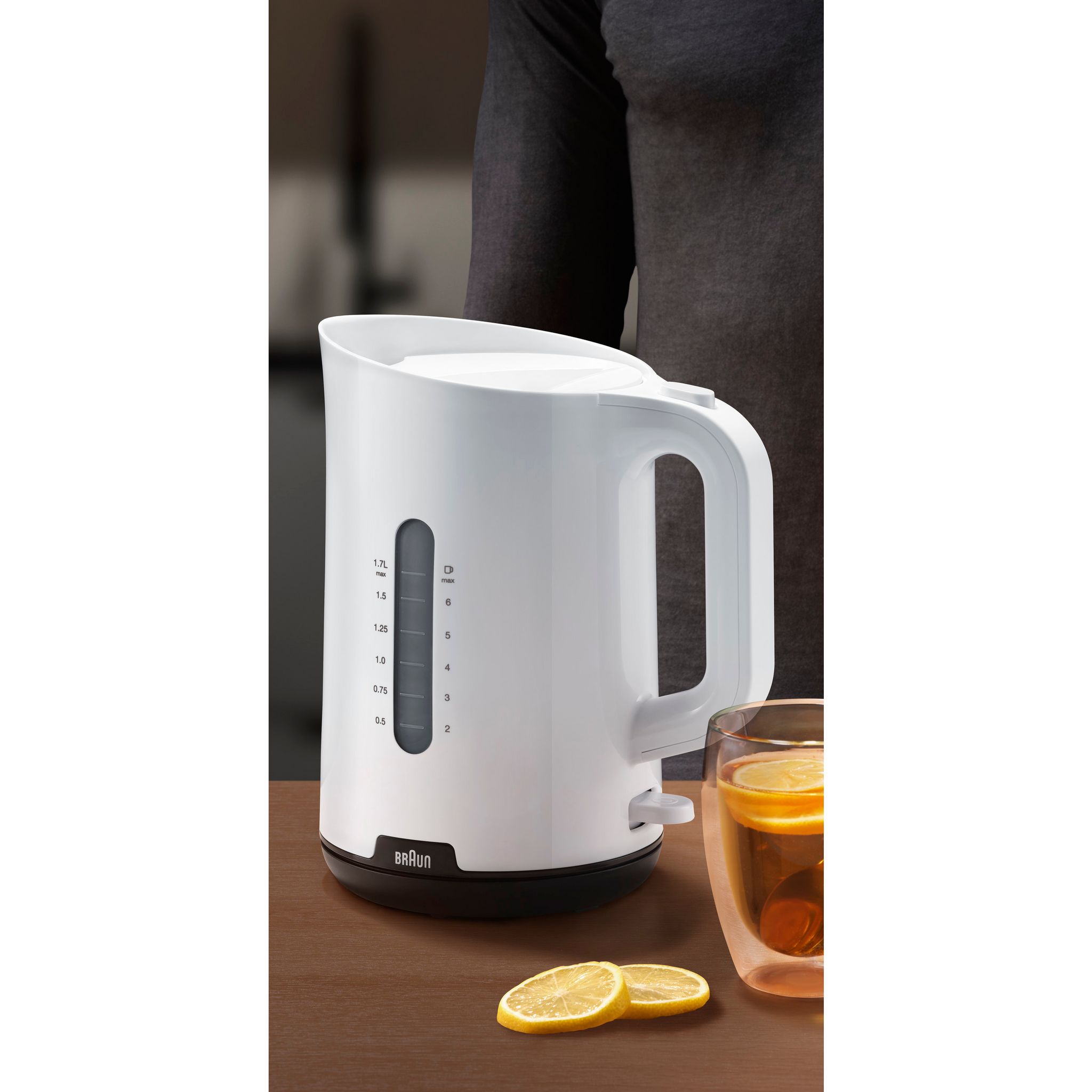 Voir la diapositive 4 : BRAUN Bouilloire électrique WK1100WH - Blanc