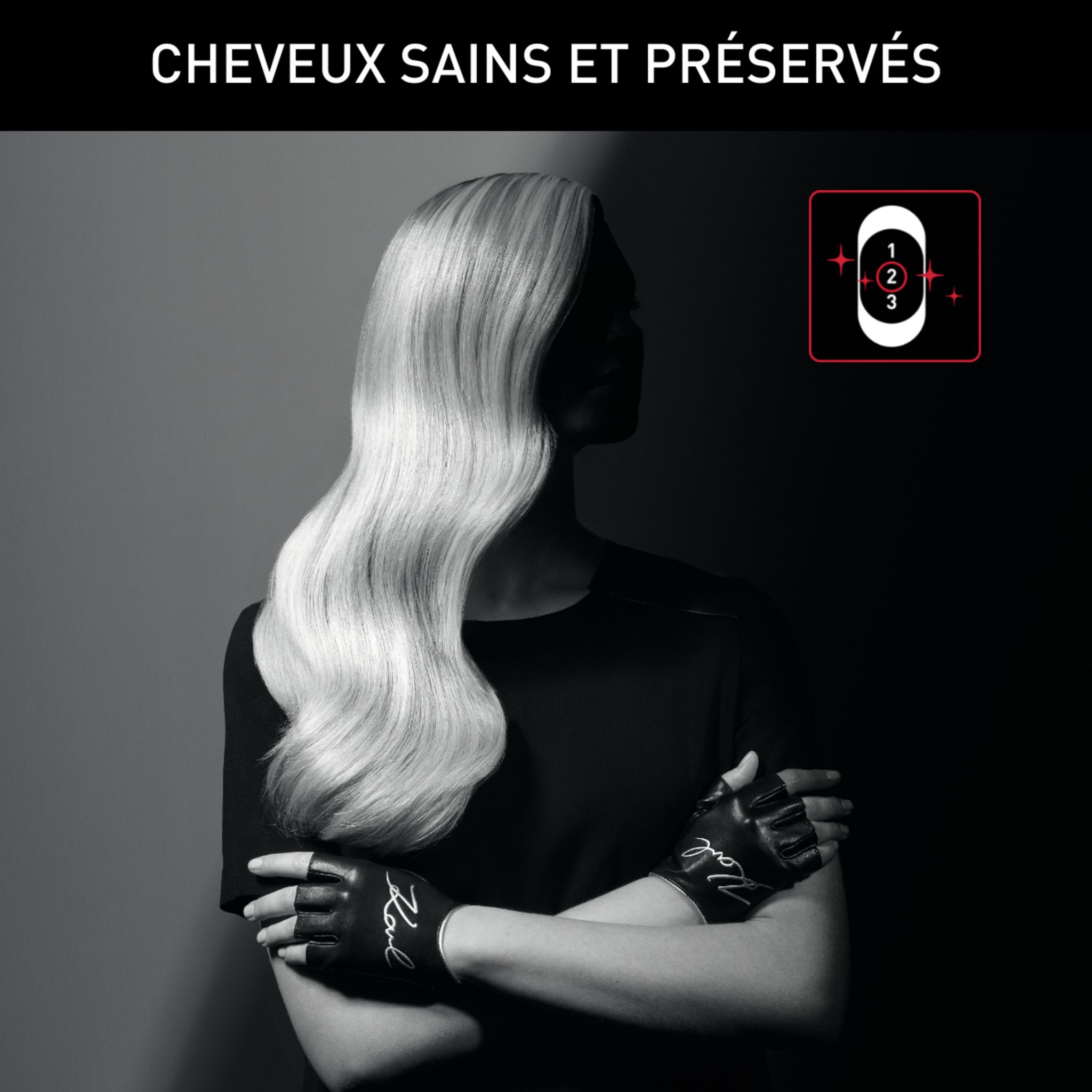 Voir la diapositive 10 : CALOR Sèche cheveux CV581LC0 - Noir