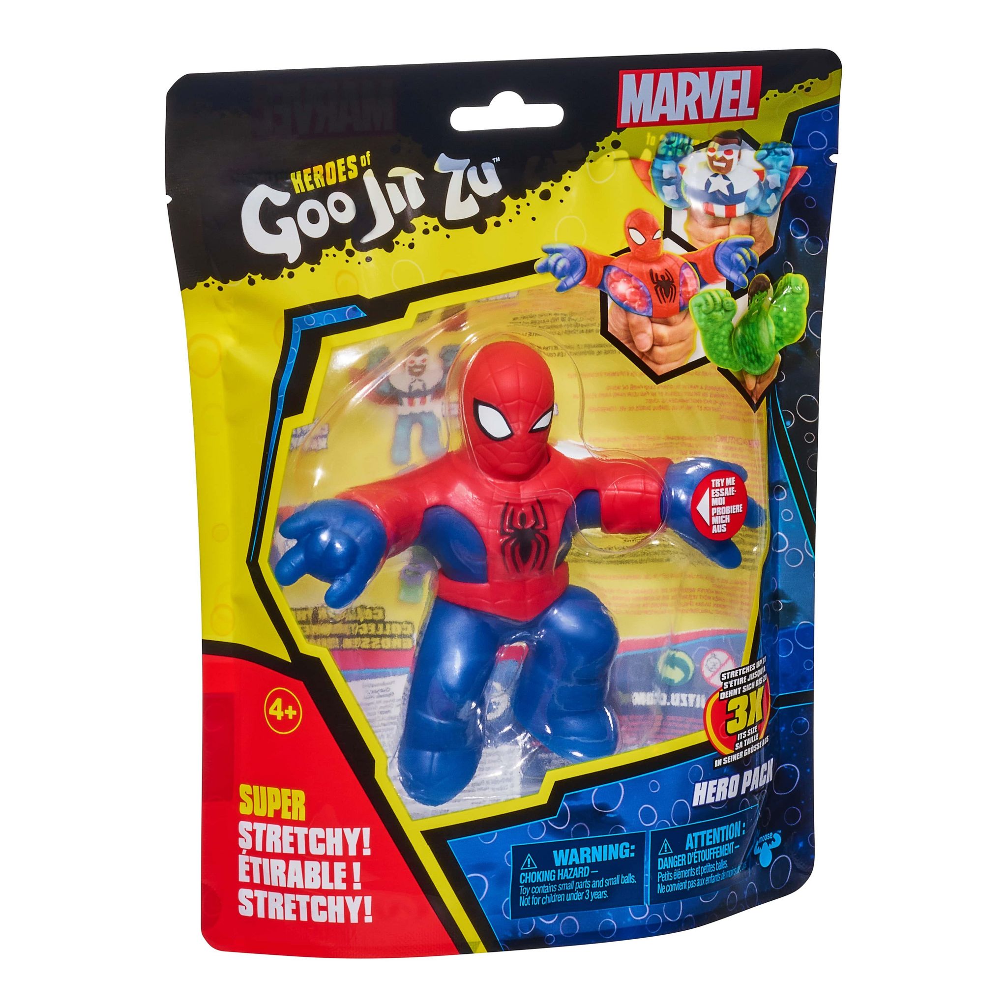 Voir la diapositive 4 : MOOSE Figurine Goo Jit Zu Marvel