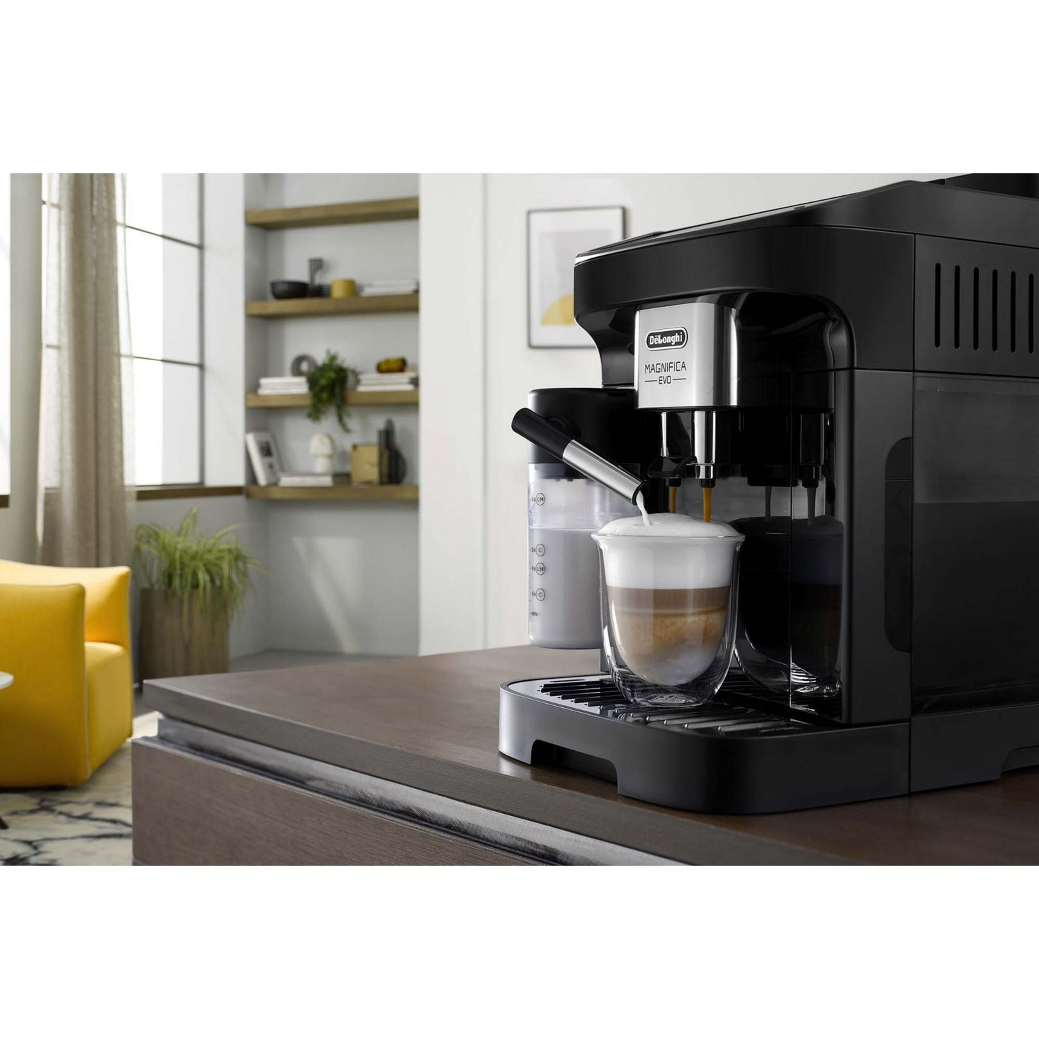 Voir la diapositive 19 : DELONGHI Machine à café expresso avec broyeur ECAM290.61.B - Noir