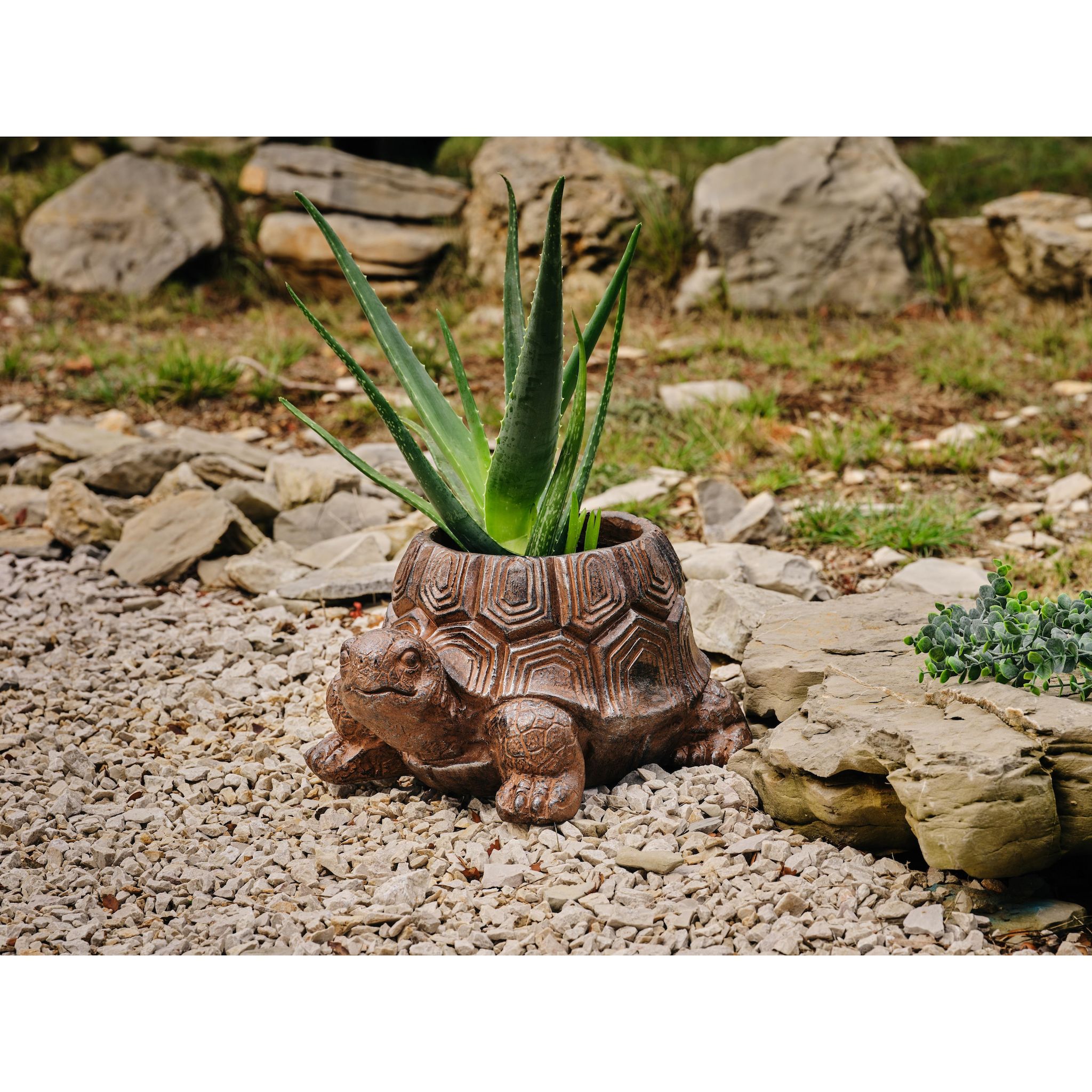 GARDENSTAR Pot tortue 39 cm
