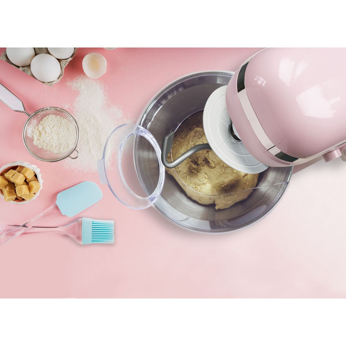 BESTRON Robot pâtissier AKM900M - Rose