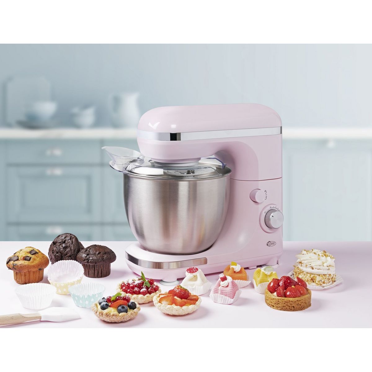 BESTRON Robot pâtissier AKM900M - Rose