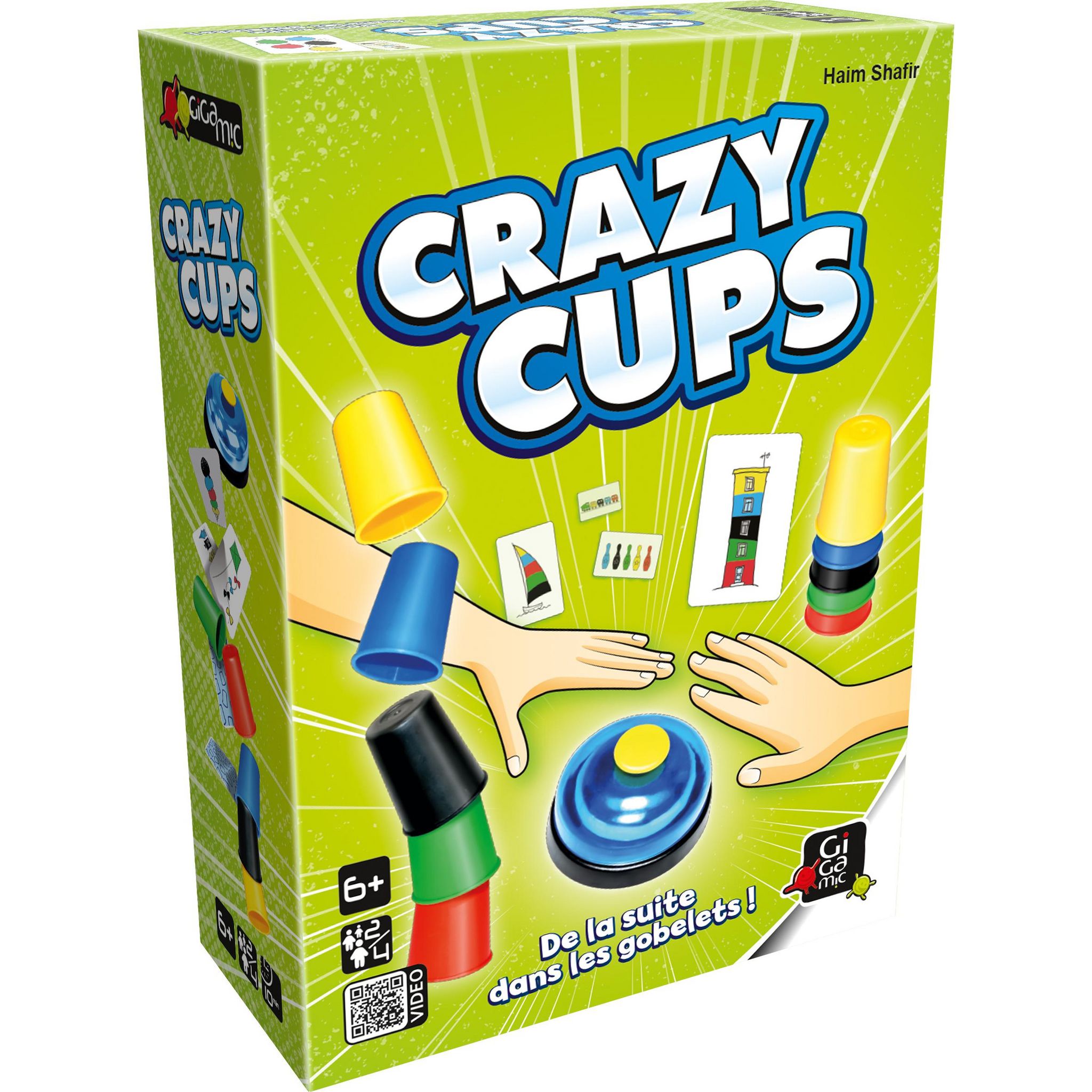 Voir la diapositive 3 : GIGAMIC Jeu Crazy Cups