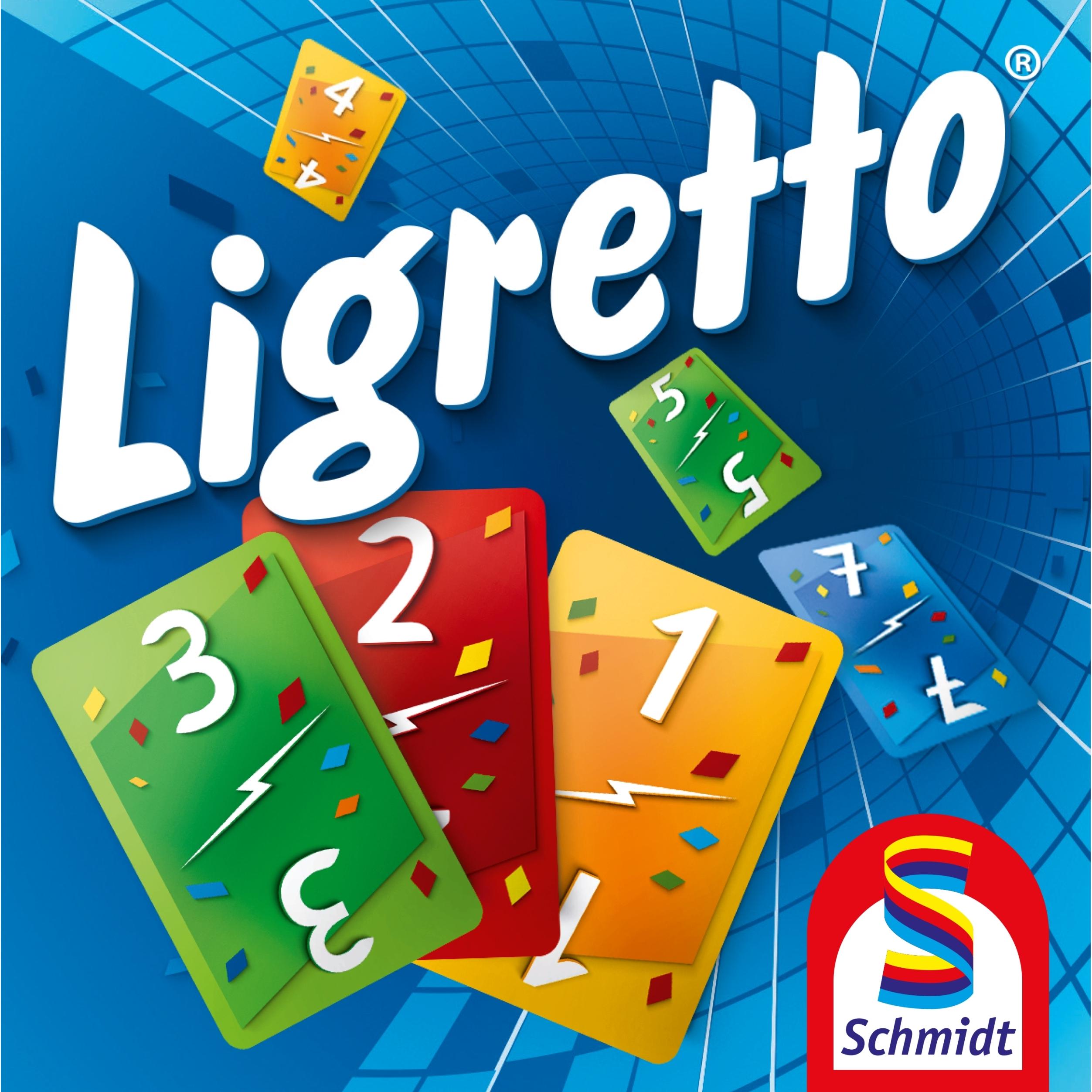 SCHMIDT Jeu Ligretto Bleu