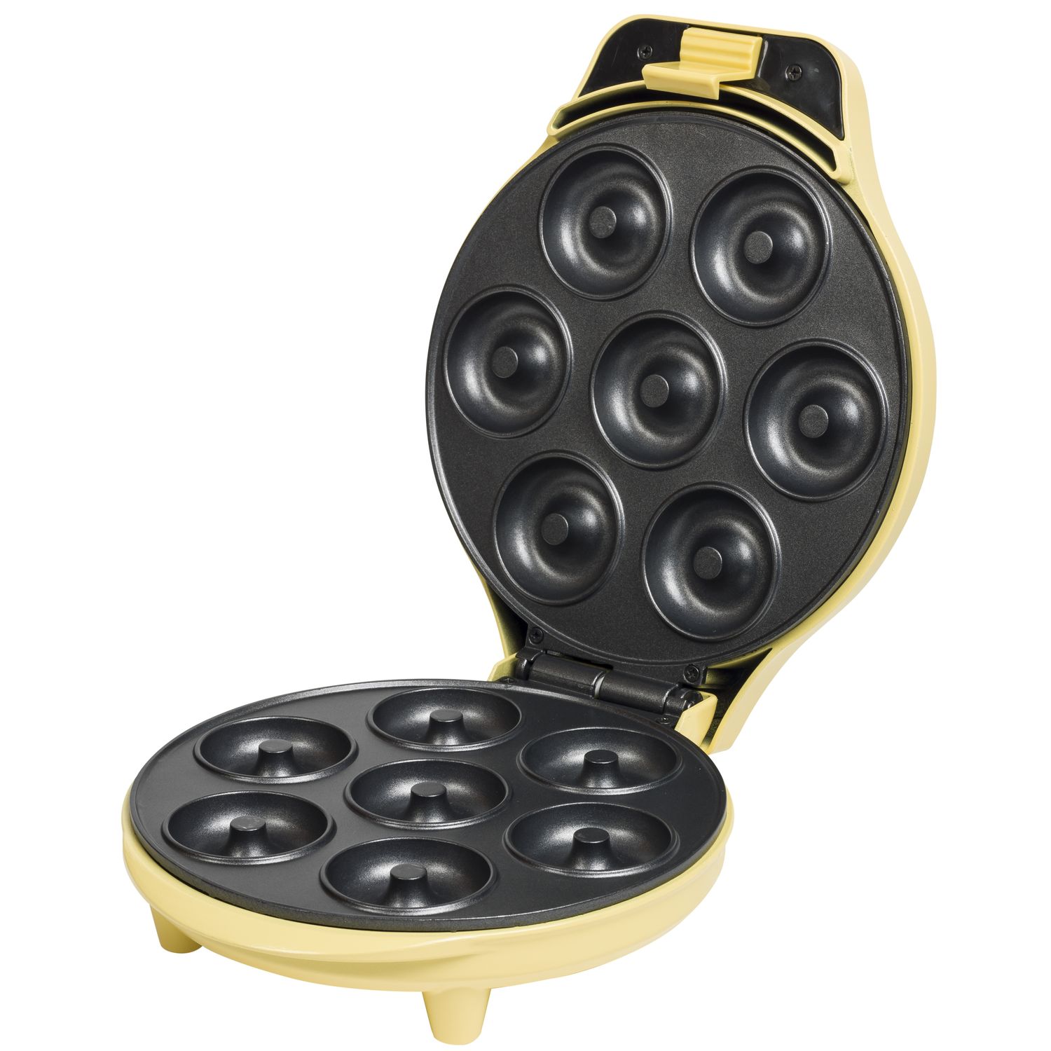 Voir la diapositive 3 : BESTRON Appareil à donuts ADM218SD - Jaune