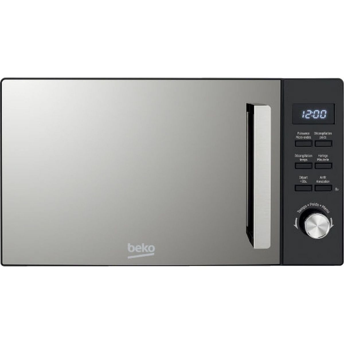 BEKO Micro-ondes monofonction MOF20110B - 800 W - Capacité 20 L - Noir