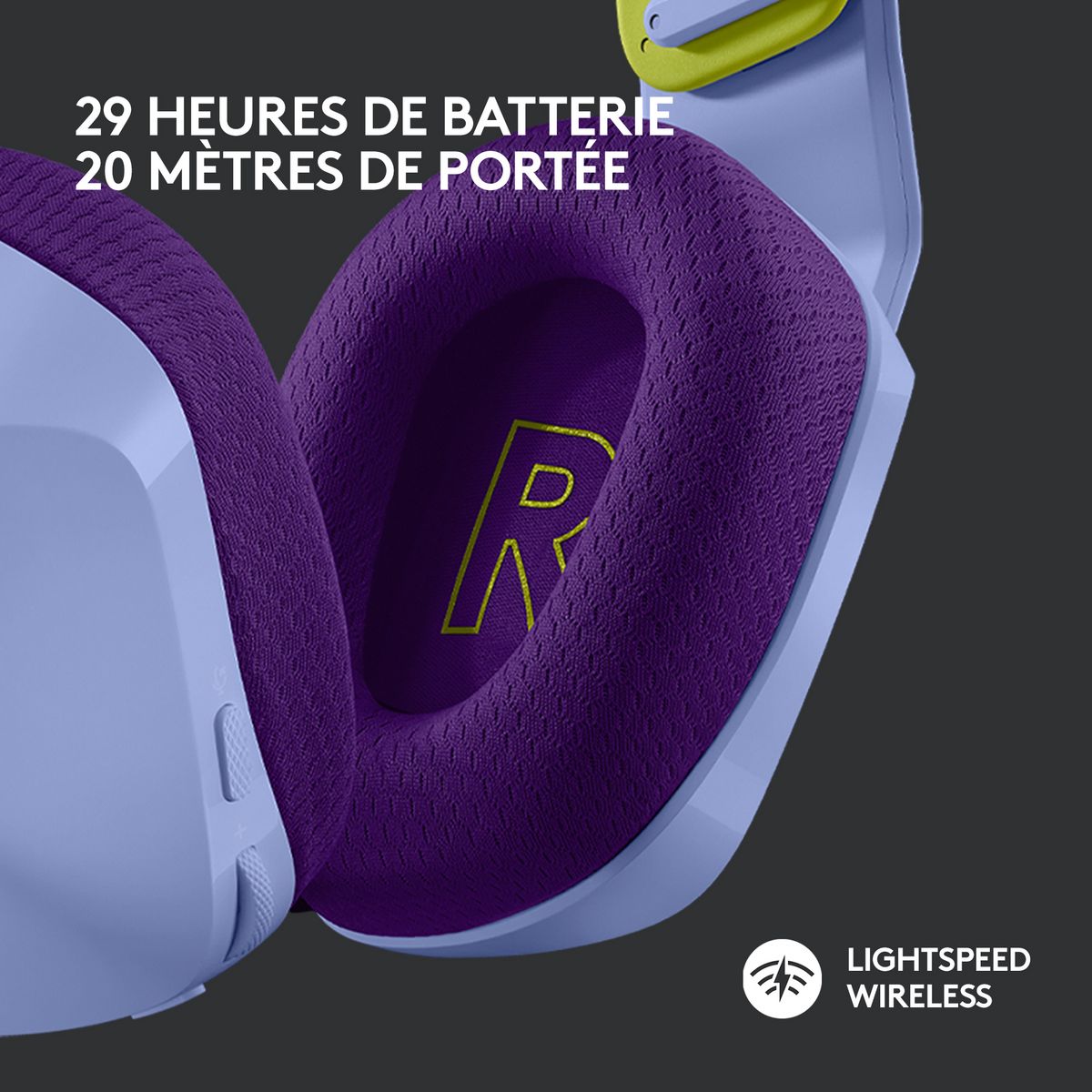 LOGITECH Casque audio G733 SF - Lilas