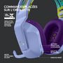 Voir la diapositive 5 : LOGITECH Casque audio G733 SF - Lilas