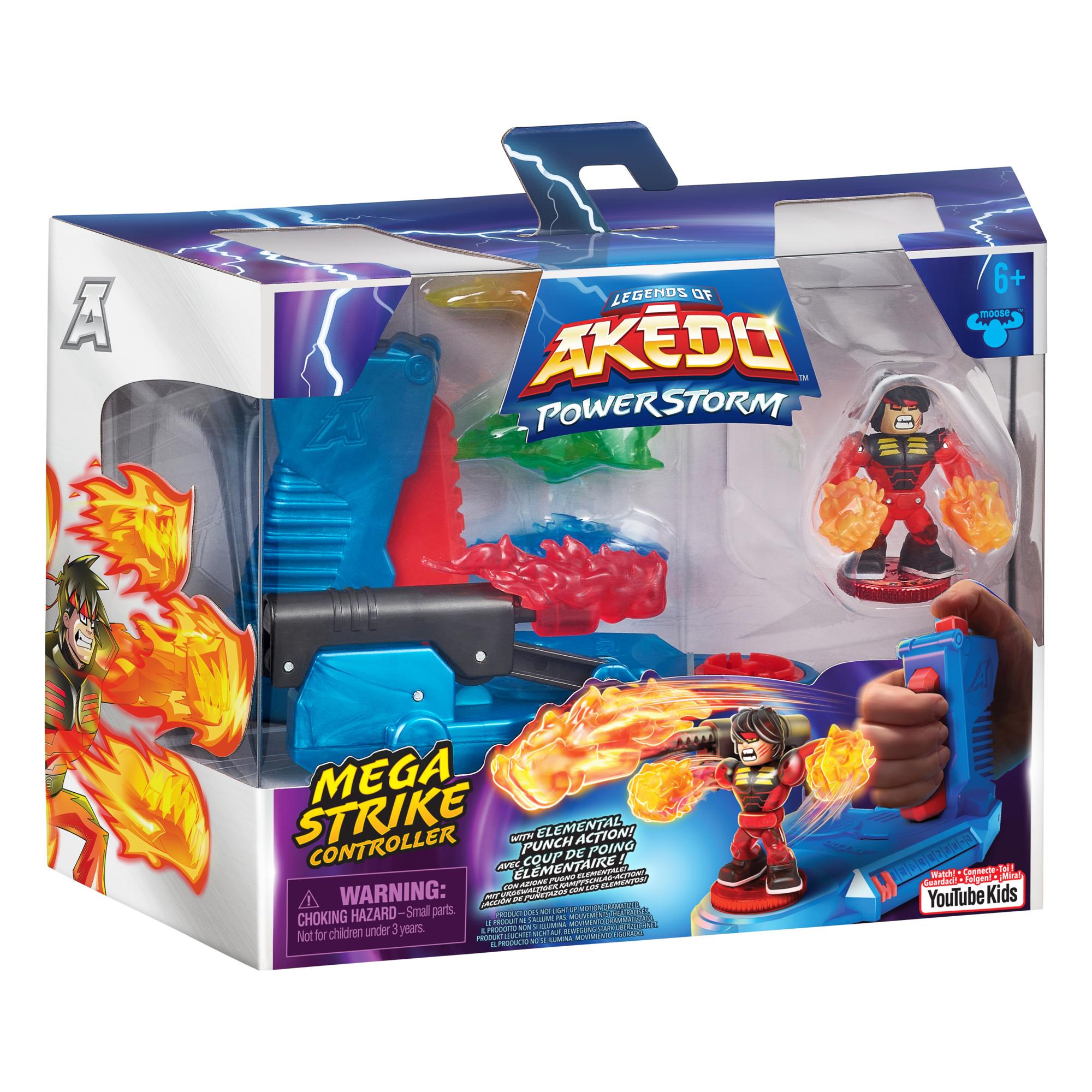 Voir la diapositive 2 : MOOSE Pack Legends Of Akedo PowerStorm Méga Strike controller