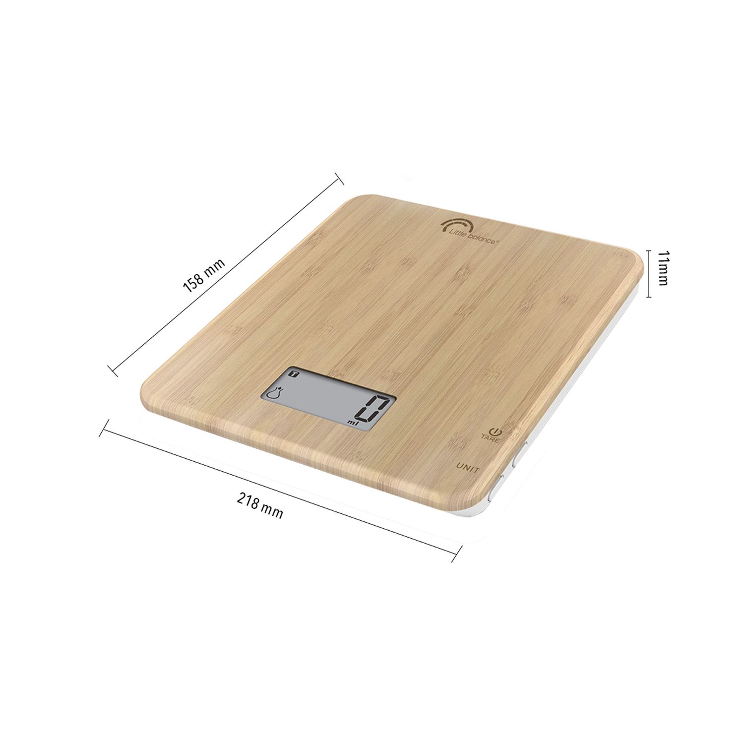 Voir la diapositive 2 : LITTLE BALANCE Balance 8542 - Bambou