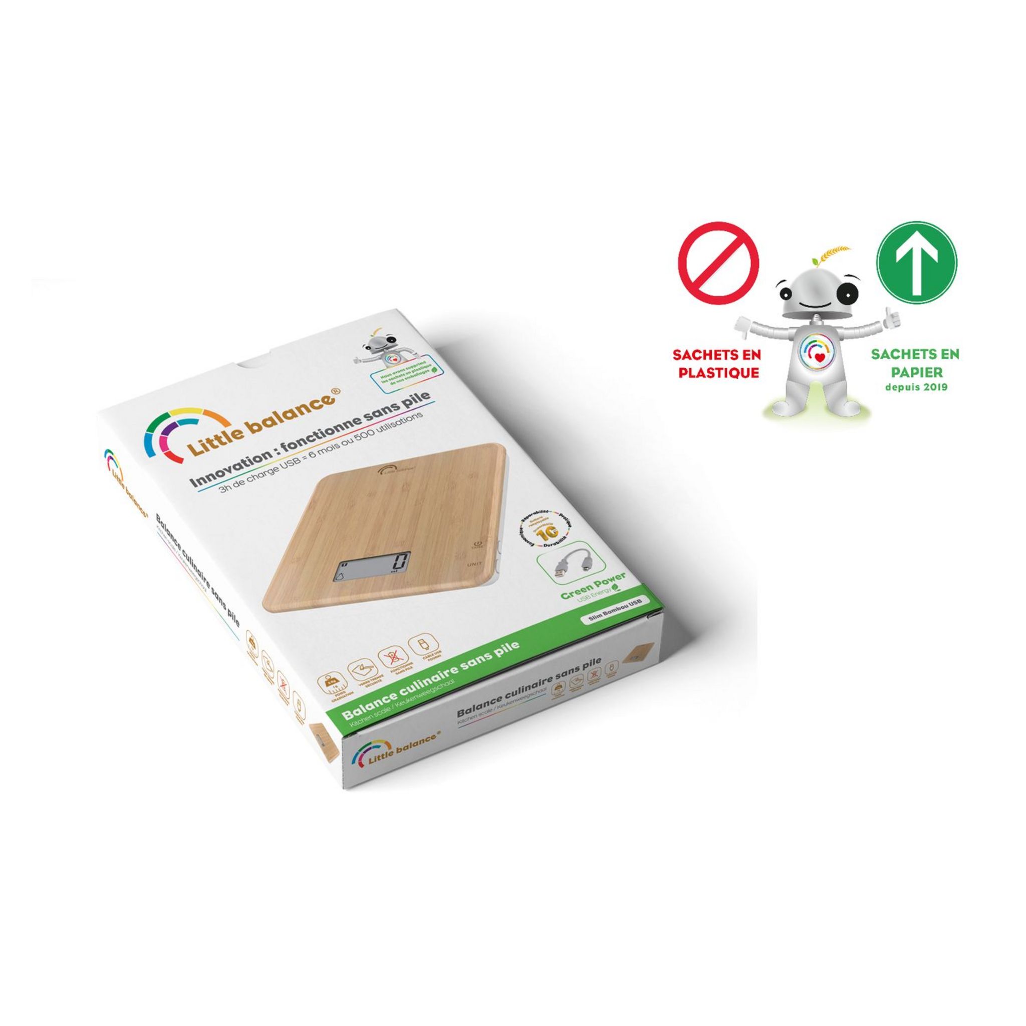 Voir la diapositive 5 : LITTLE BALANCE Balance 8542 - Bambou